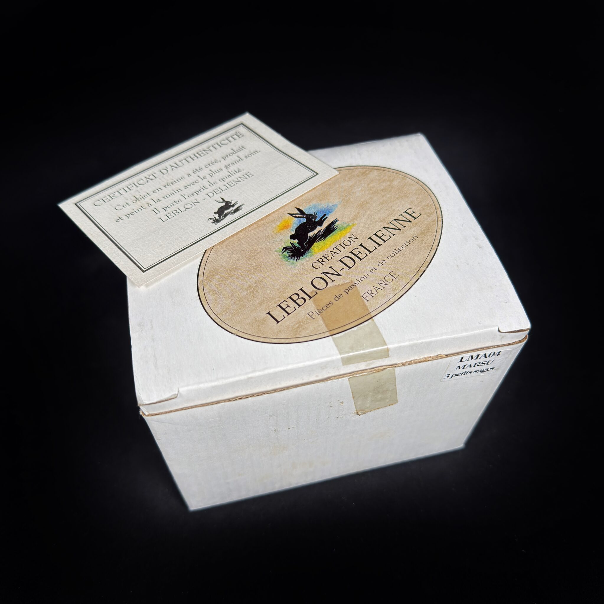 Figurine Family - Marsupilami les 3 petits sages - Leblon Delienne