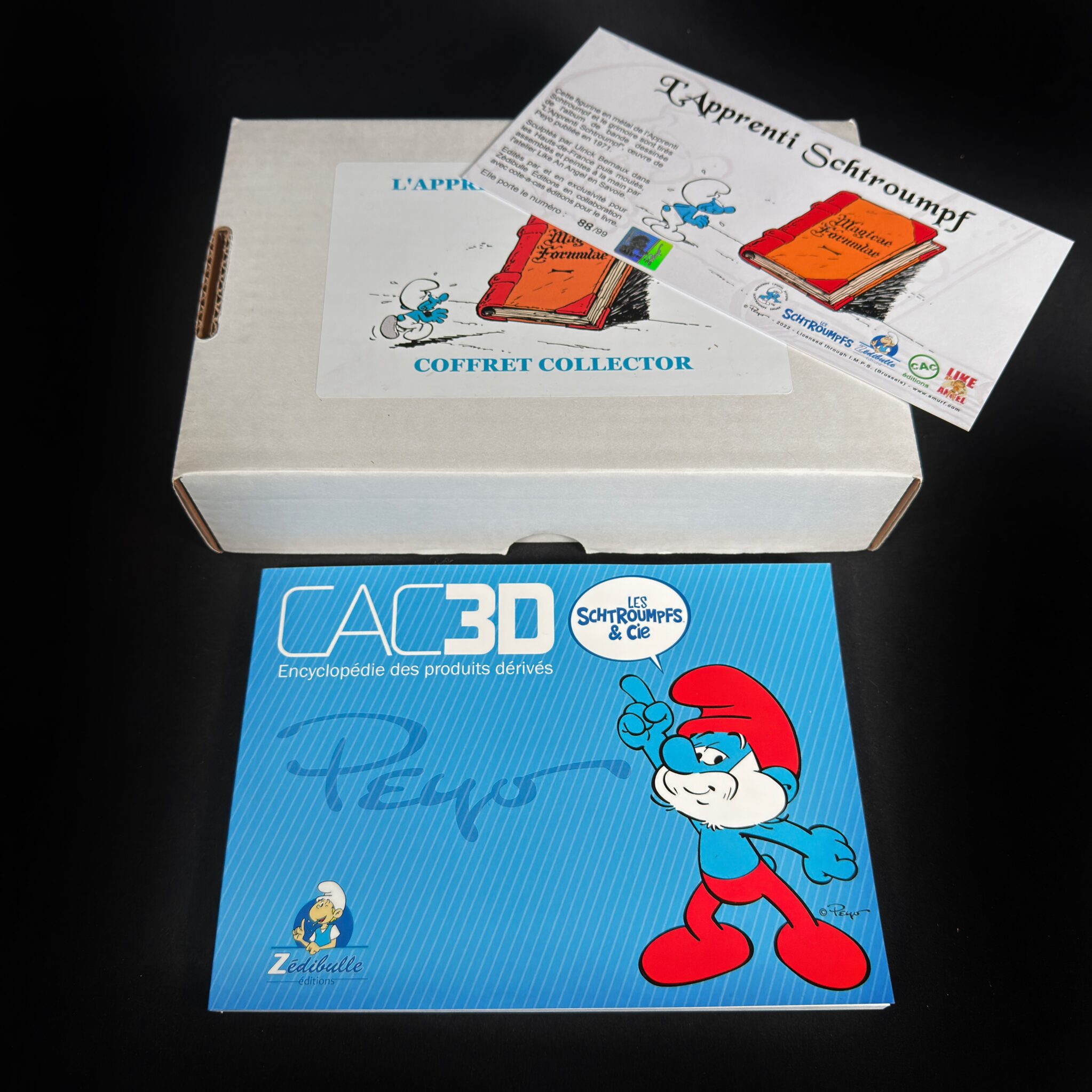 Figurine Family - L'apprenti Schtroumpf - Zedibulle