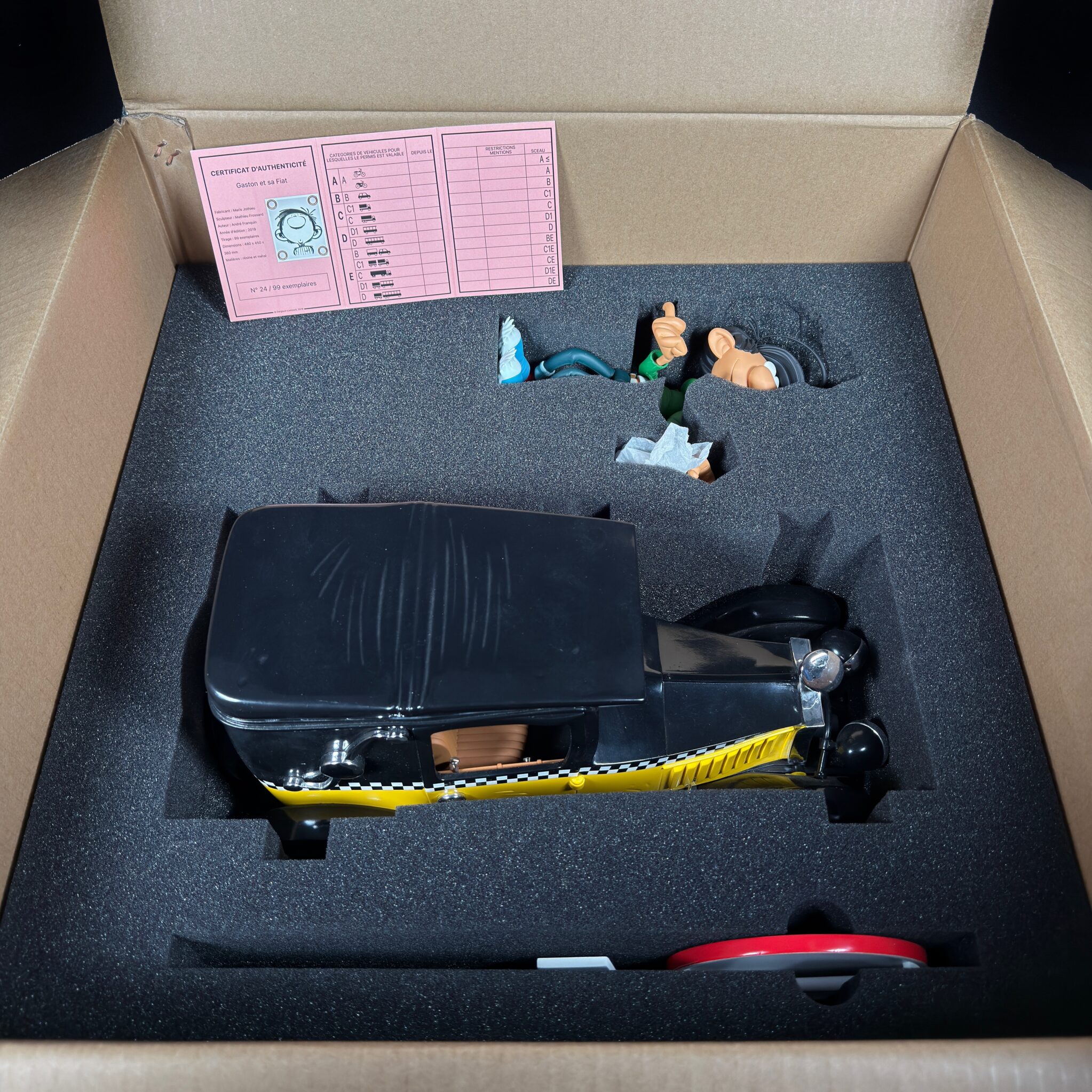 Figurine Family - Fiat 509 de Gaston - Maris Jothieu