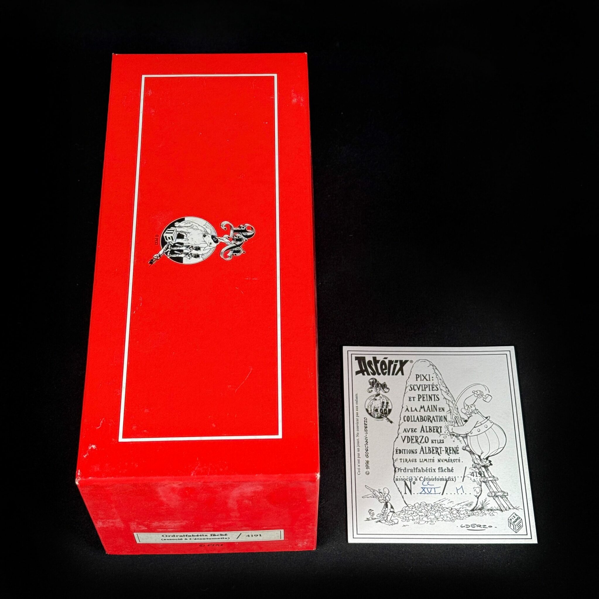 Figurine Ordralfabétix et Cétautomatix fachés