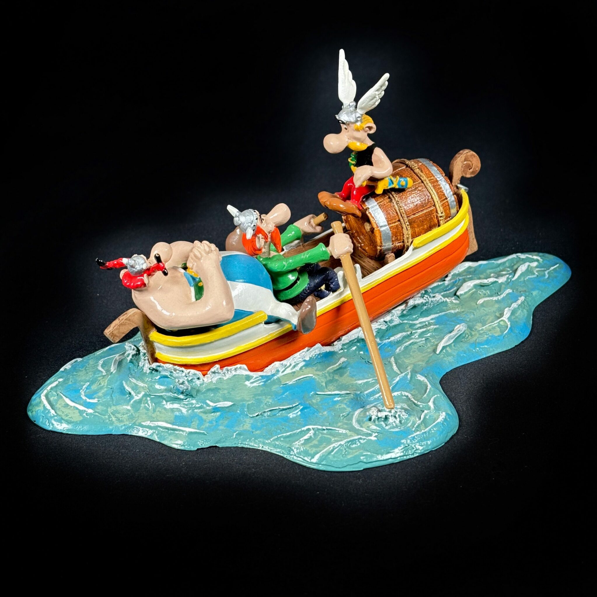 Figurine barque astérix pixi