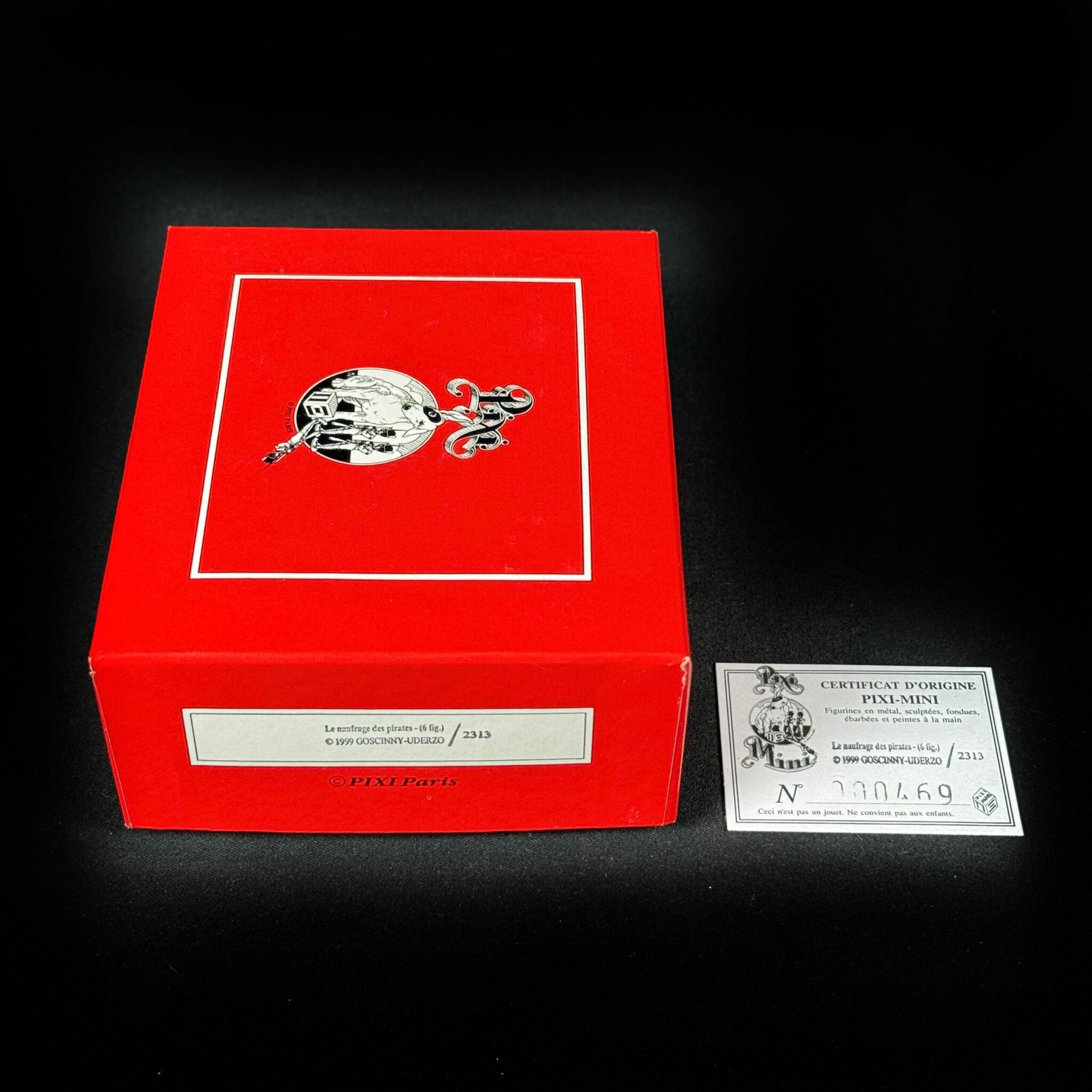 Figurine naufrage pirate astérix