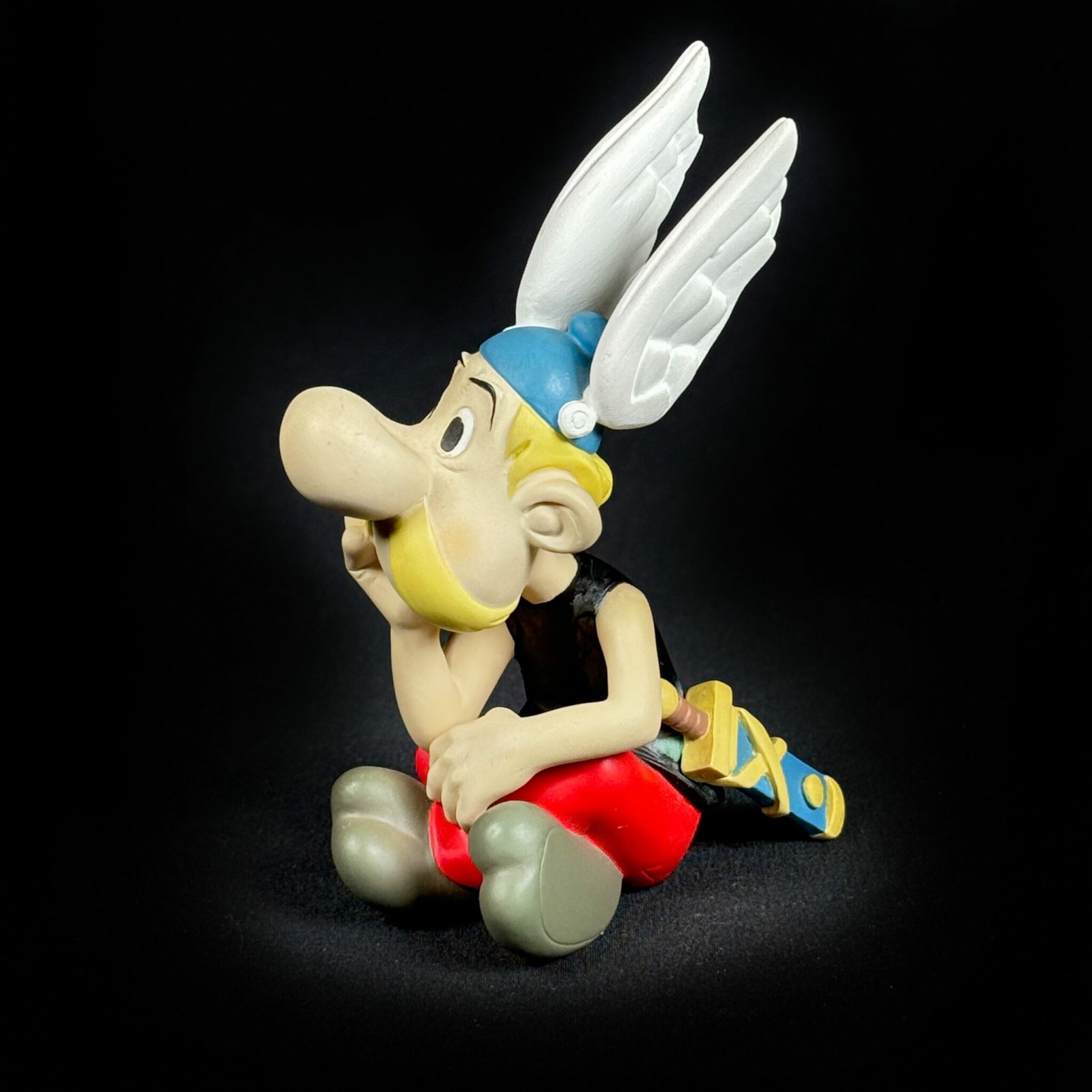 Figurine astérix rêveur