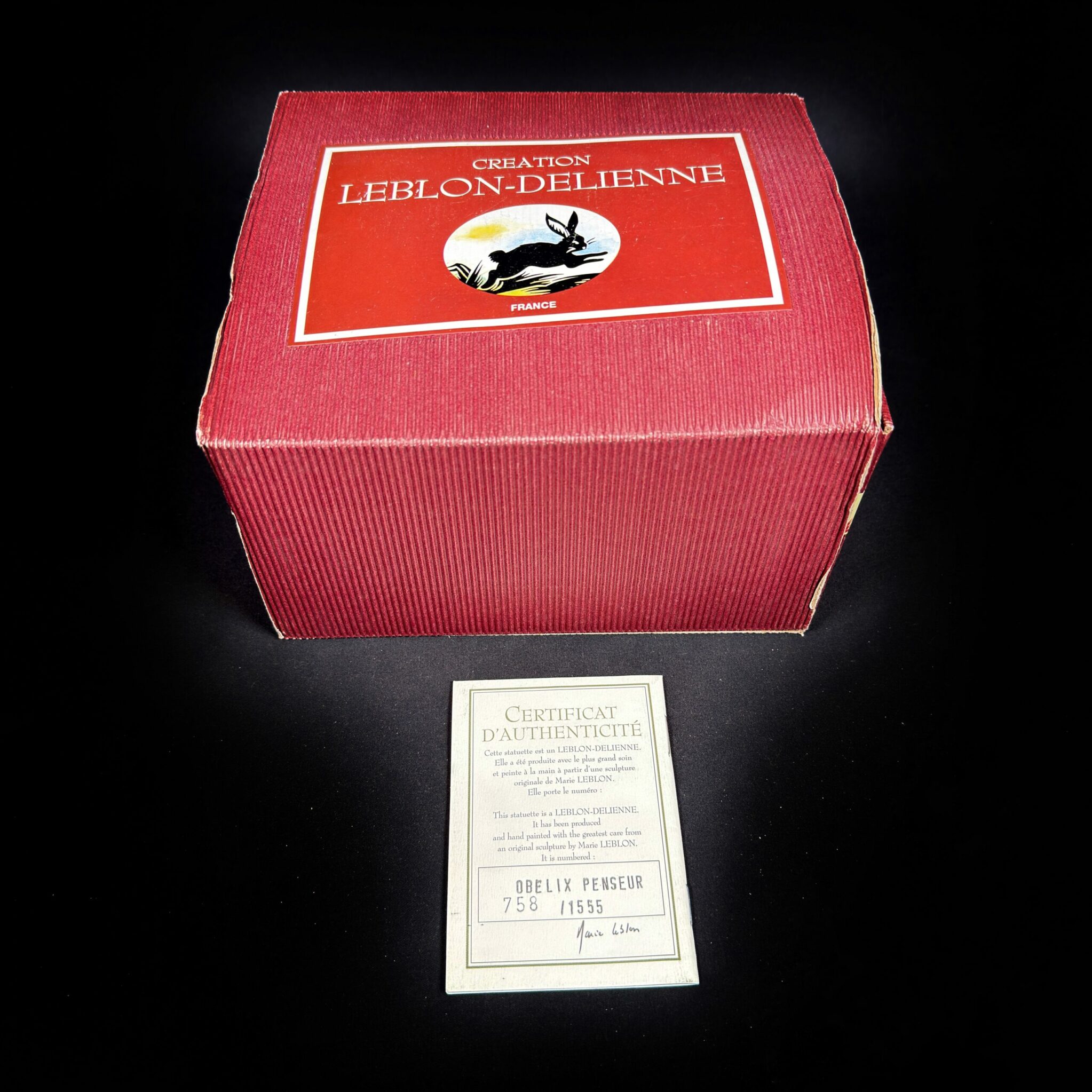 Figurine Obélix Leblon Delienne