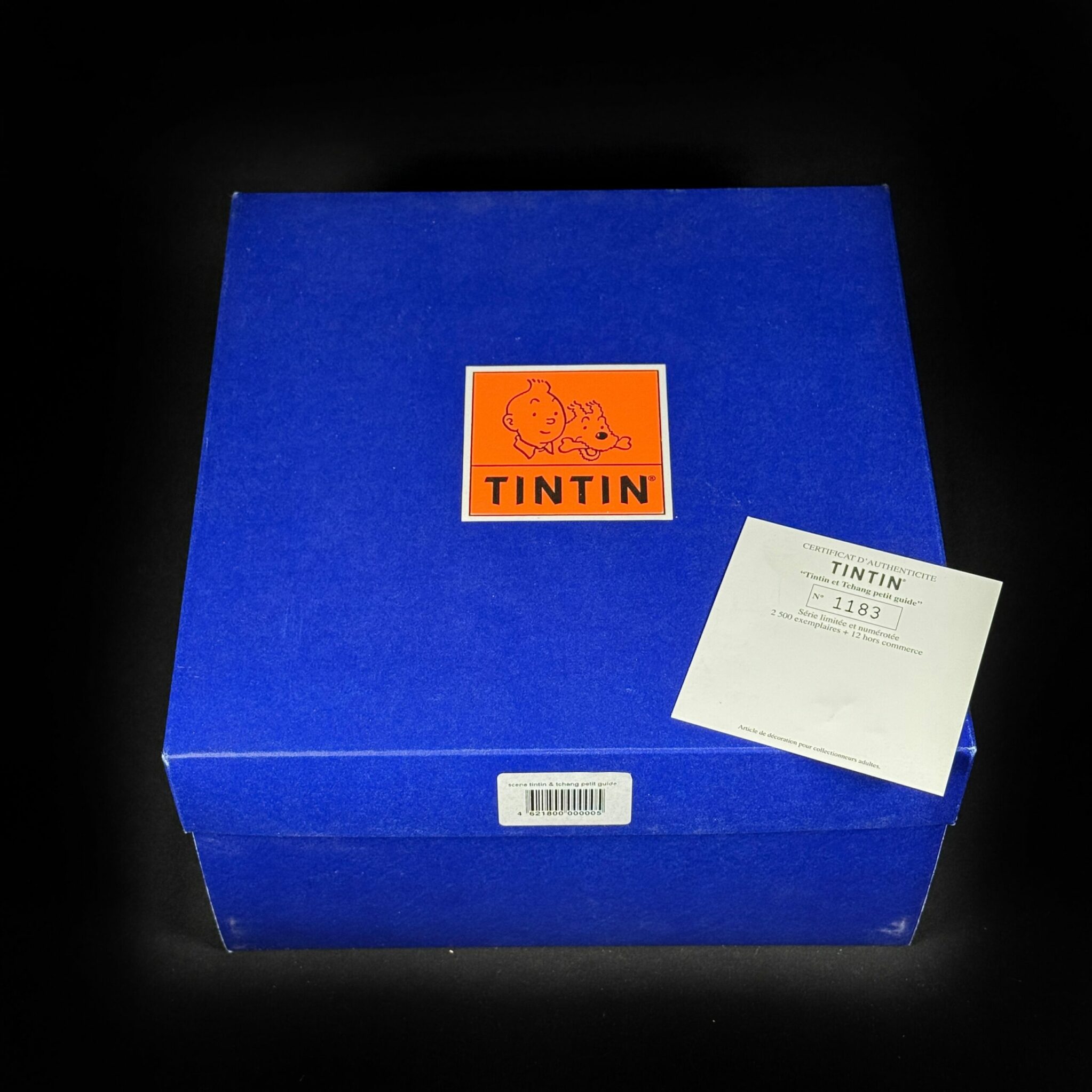 Figurine Tintin et Tchang