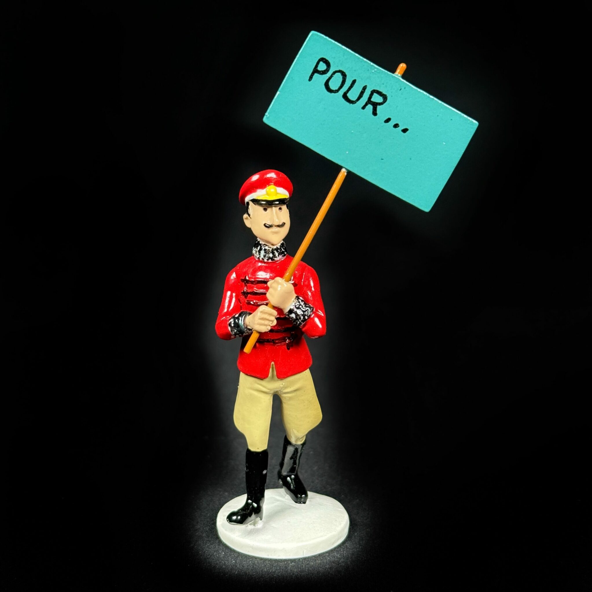 Figurine Muskar XII tintin