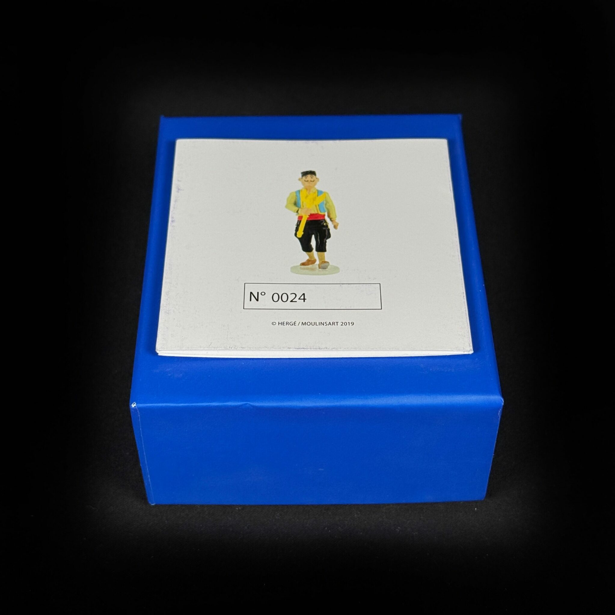 Figurine voleur de sceptre tintin