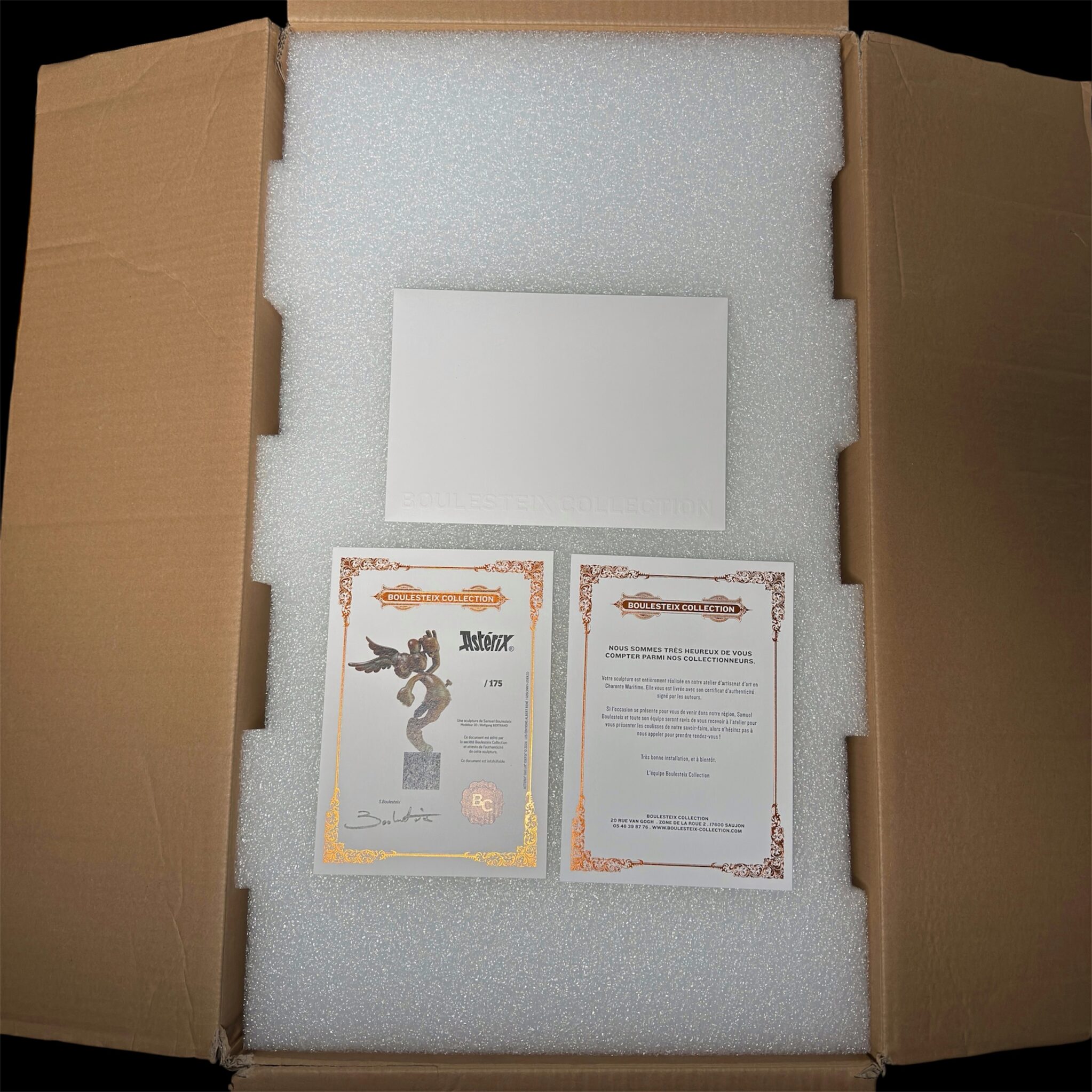 Sculpture Astérix Samuel Boulesteix