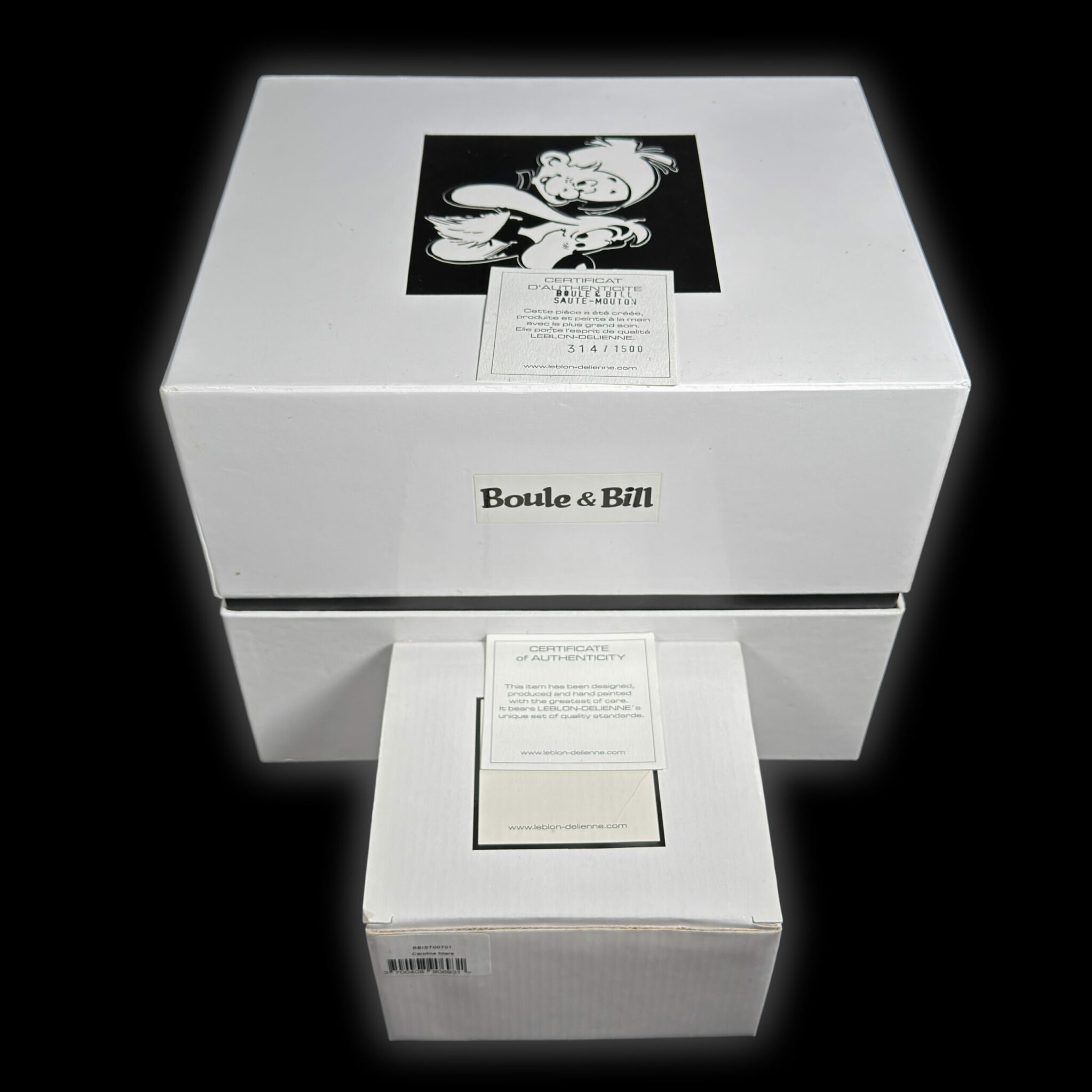Boule et Bill saute mouton Leblon - Figurines Family