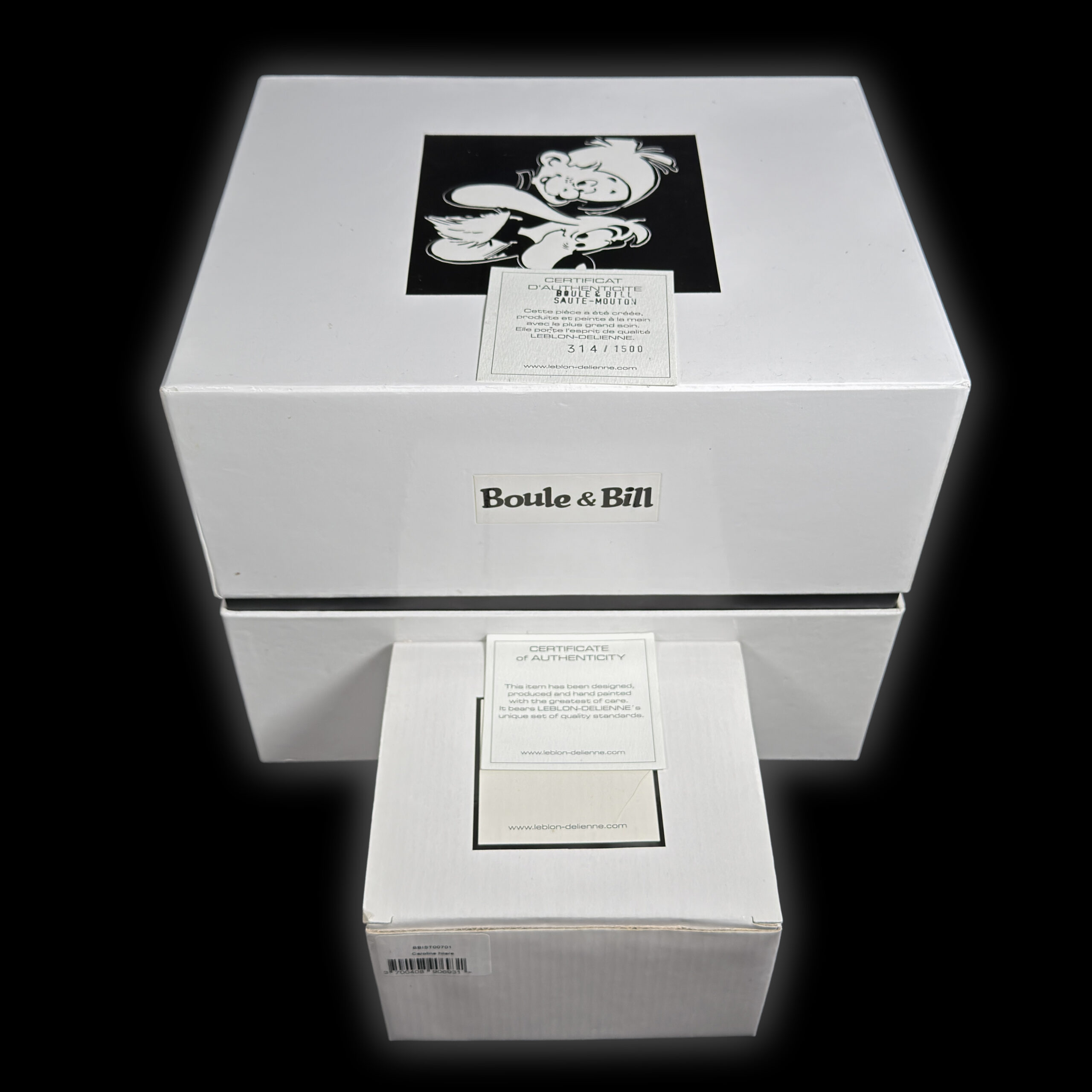 Boule et Bill saute mouton Leblon - Figurines Family