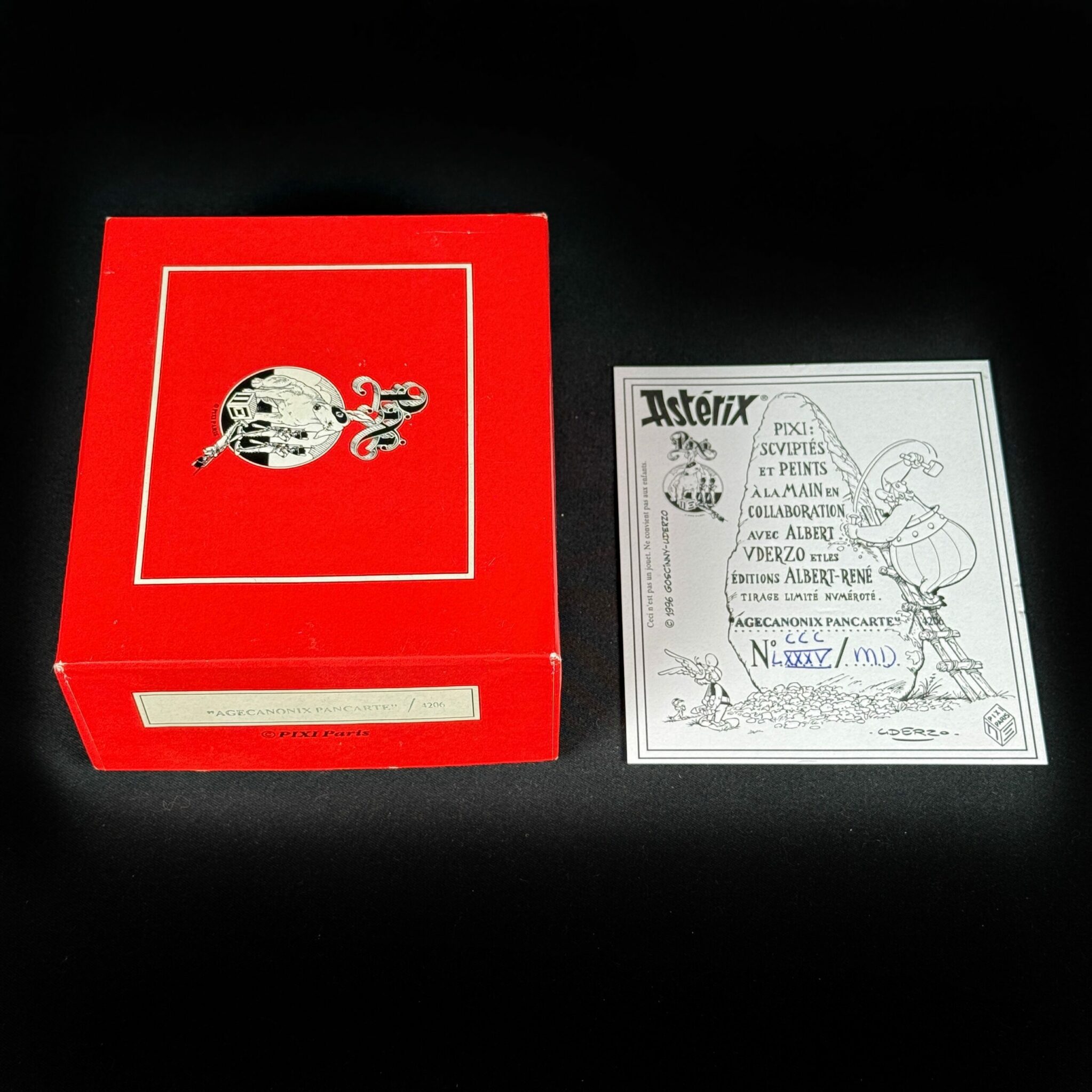 Figurine Astérix Agécanonix