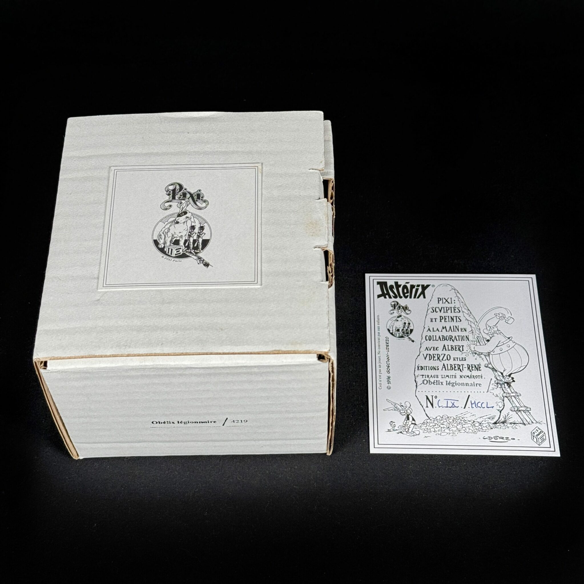 Obélix légionnaire pixi – Figurines Family Figurine obélix légionnaire