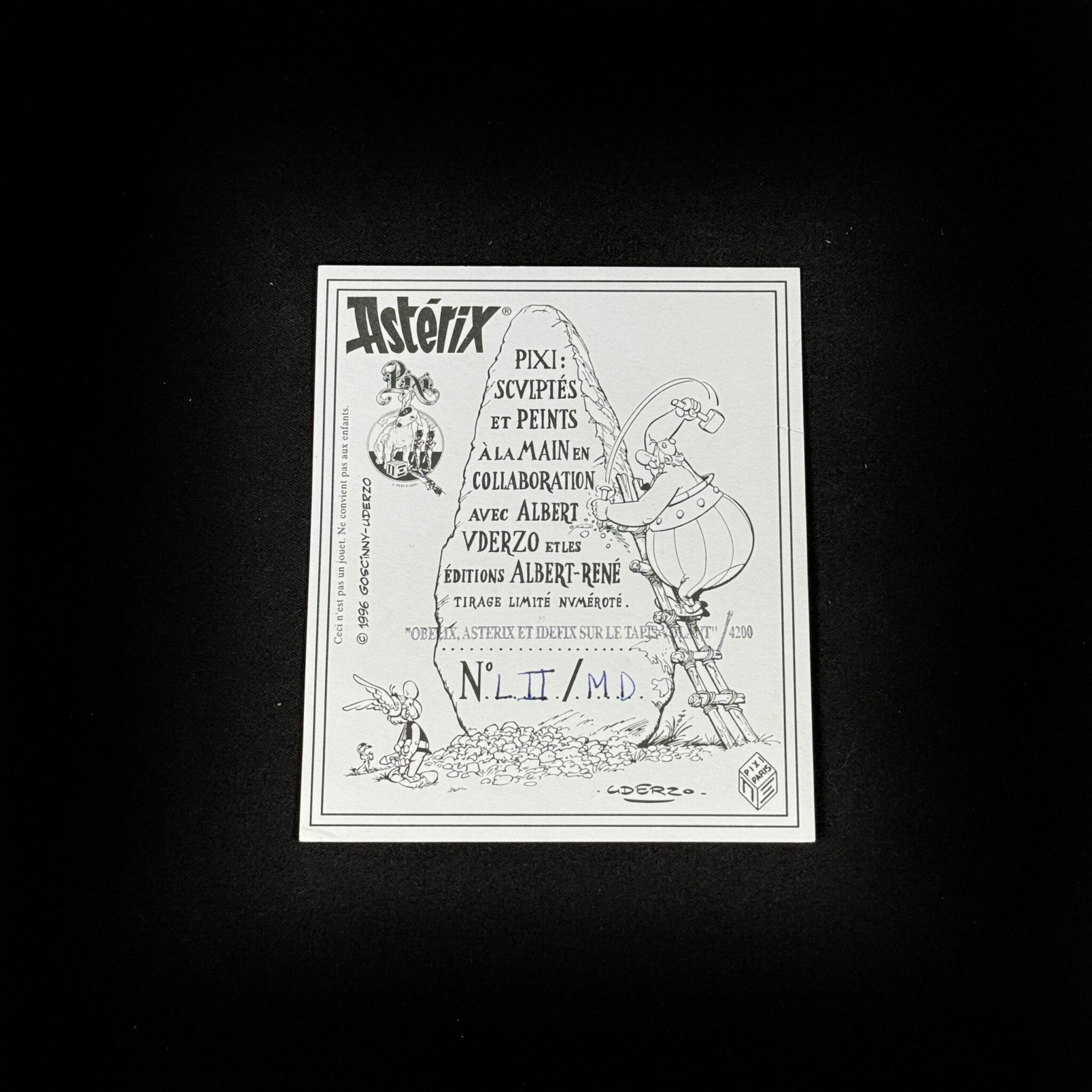 Obélix Astérix et Idéfix tapis volant – Figurines Family Figurine asterix et obélix