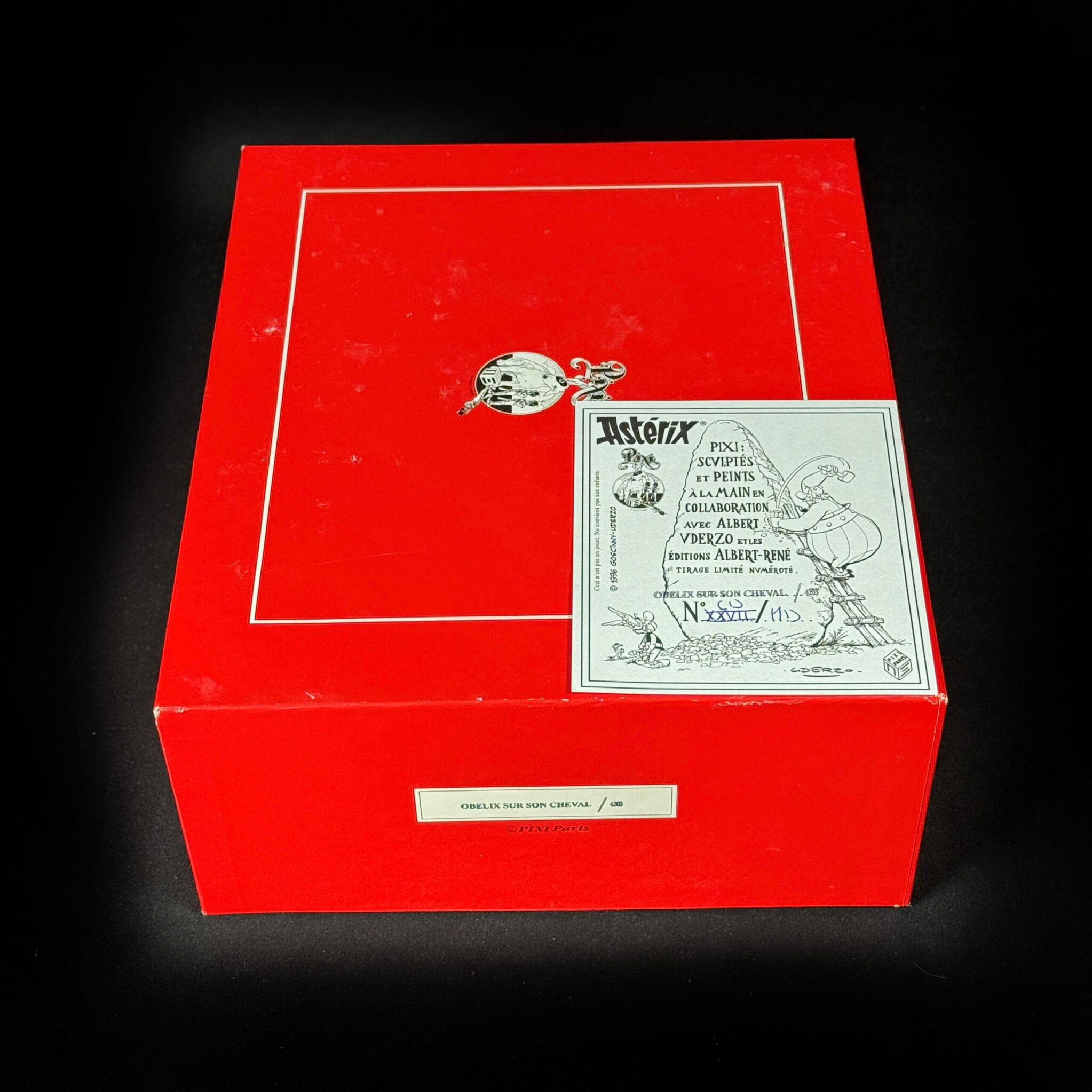 Obélix sur son cheval pixi – Figurines Famly Figurine Obélix pixi