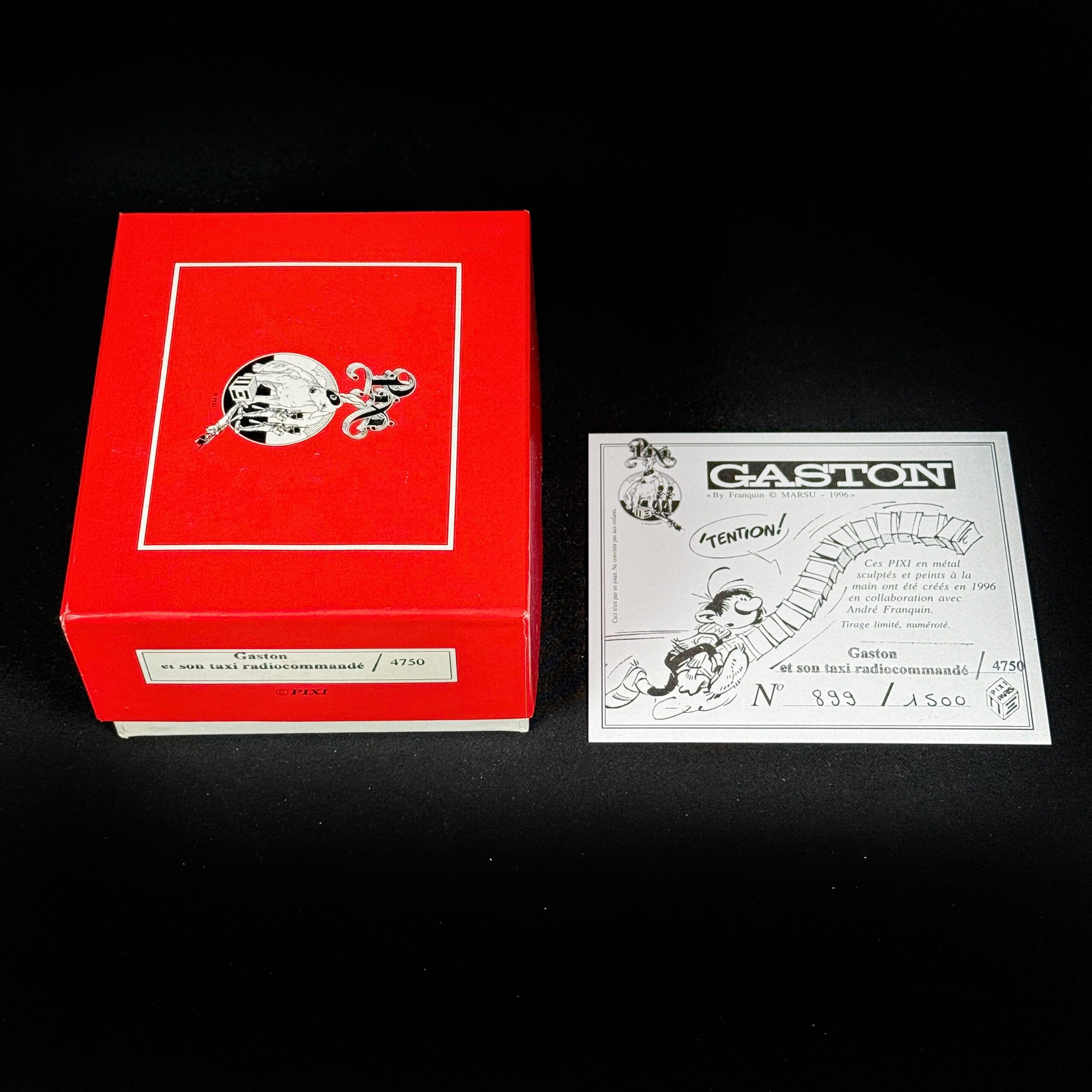 Figurine Gaston pixi