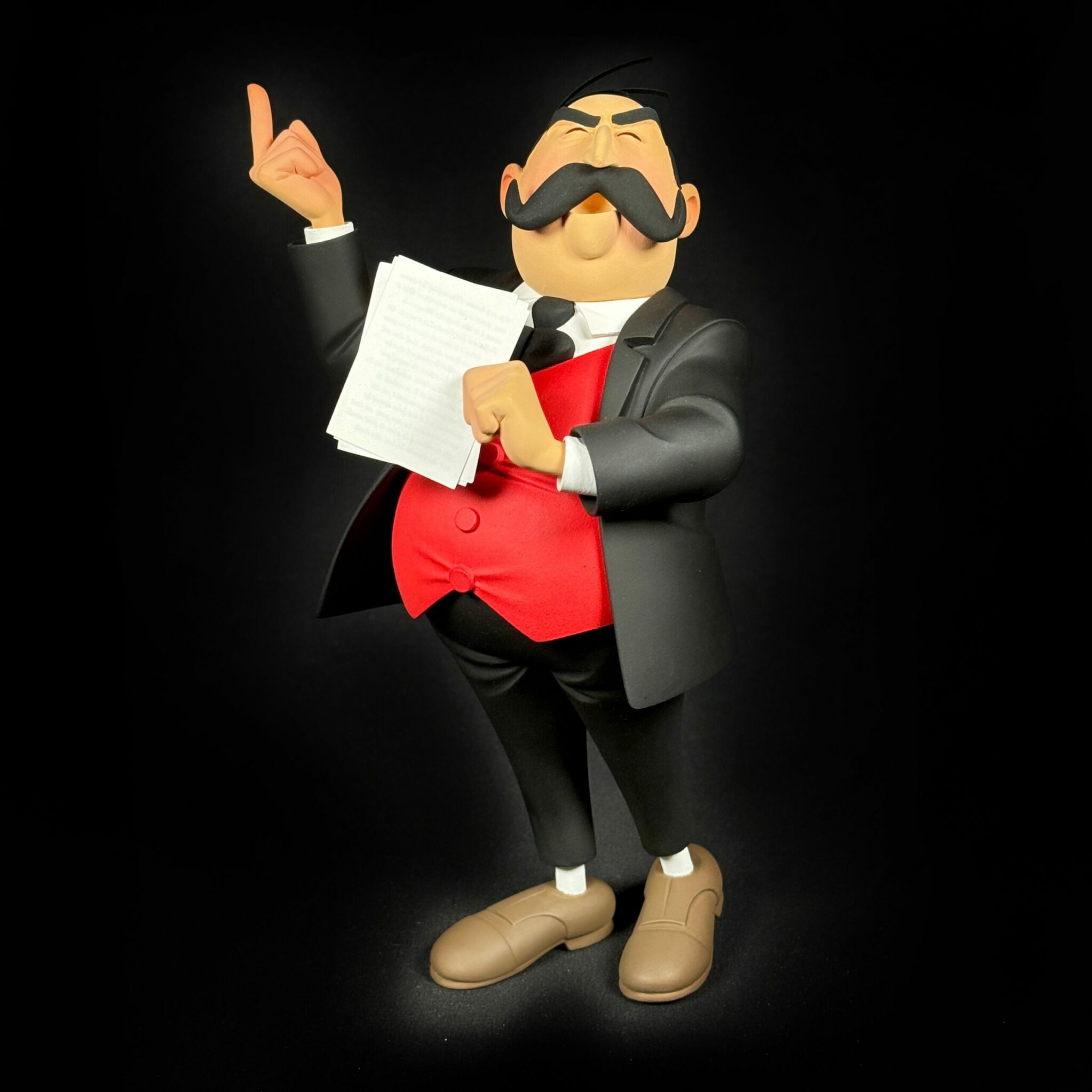 Figurine maire spirou fariboles