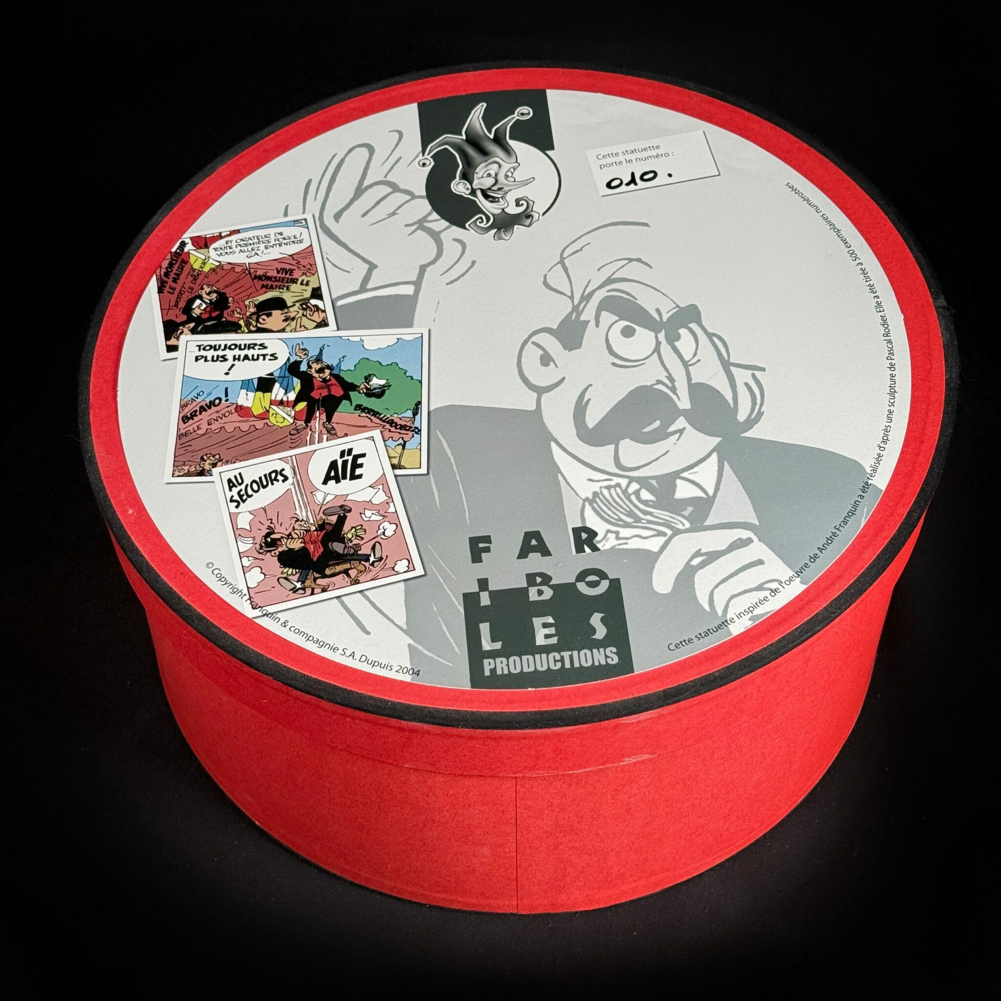Figurine maire spirou fariboles