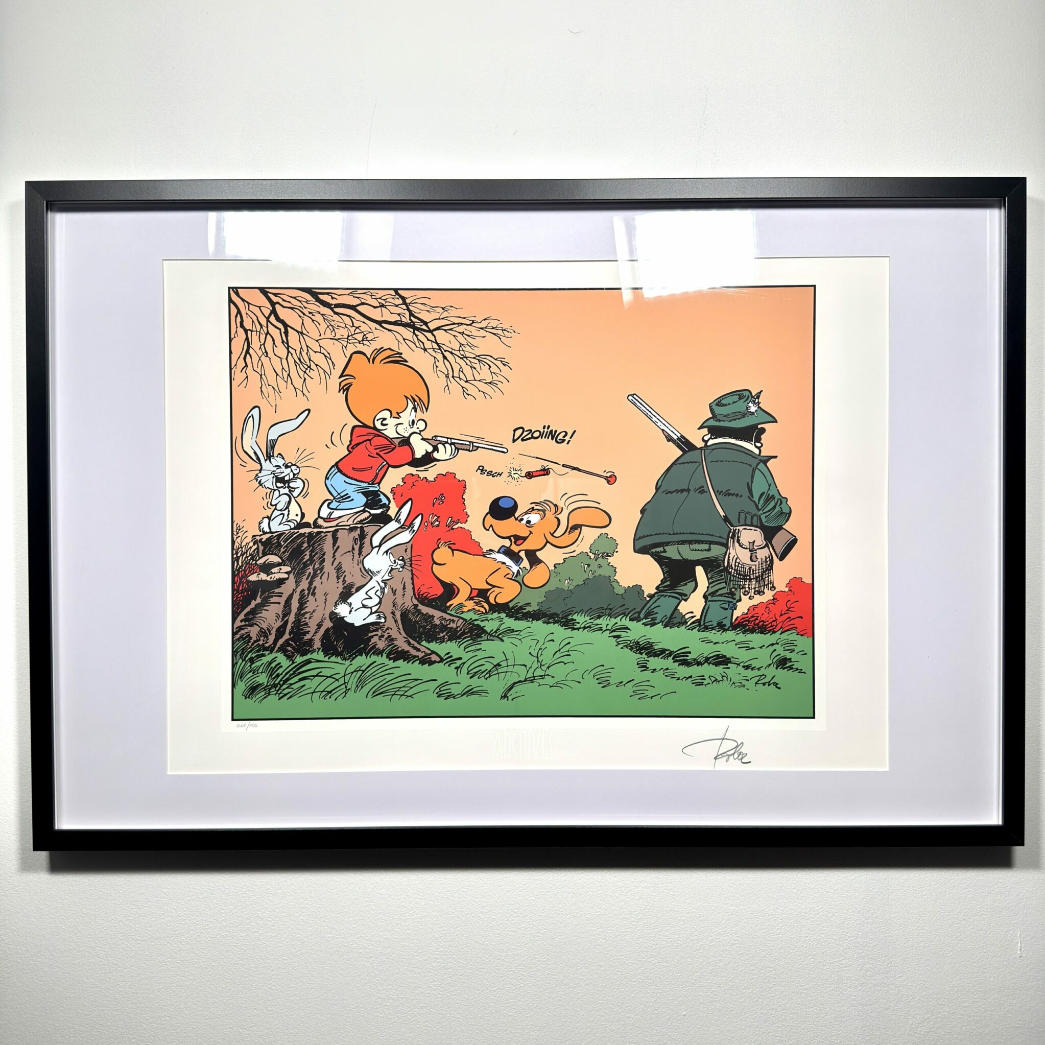 SÉRIGRAPHIE BOULE ET BILL