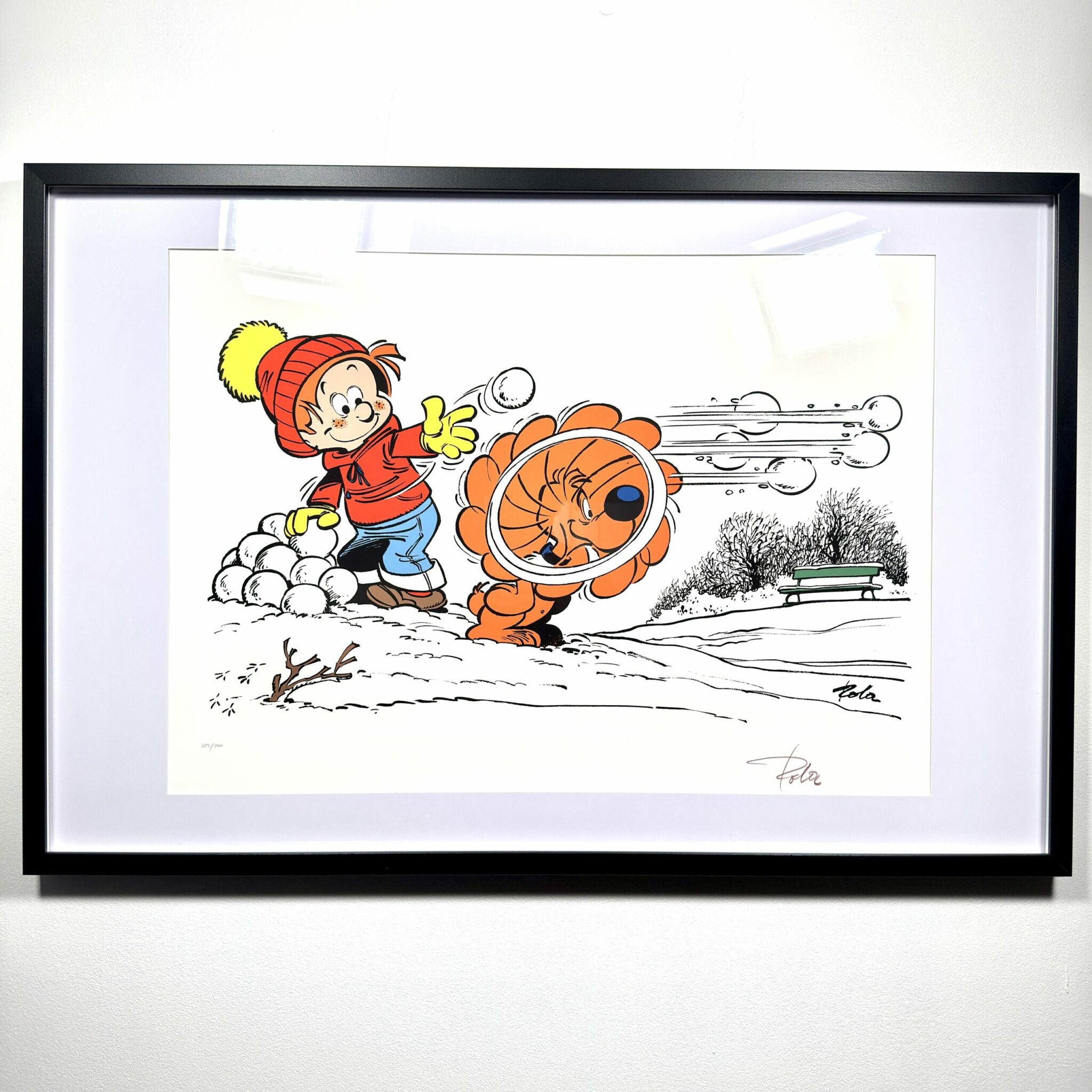 SÉRIGRAPHIE BOULE ET BILL