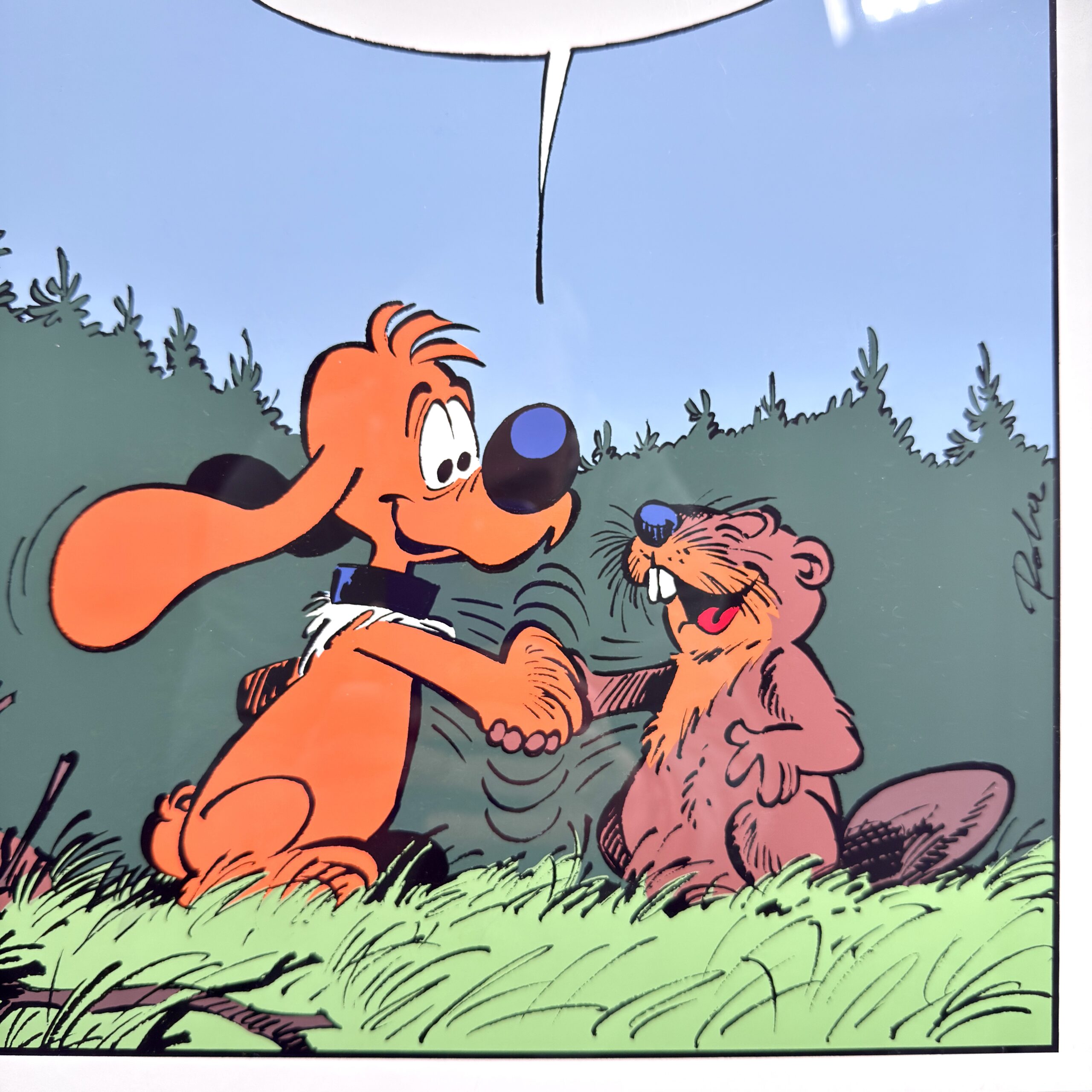 Sérigraphie Roba signée