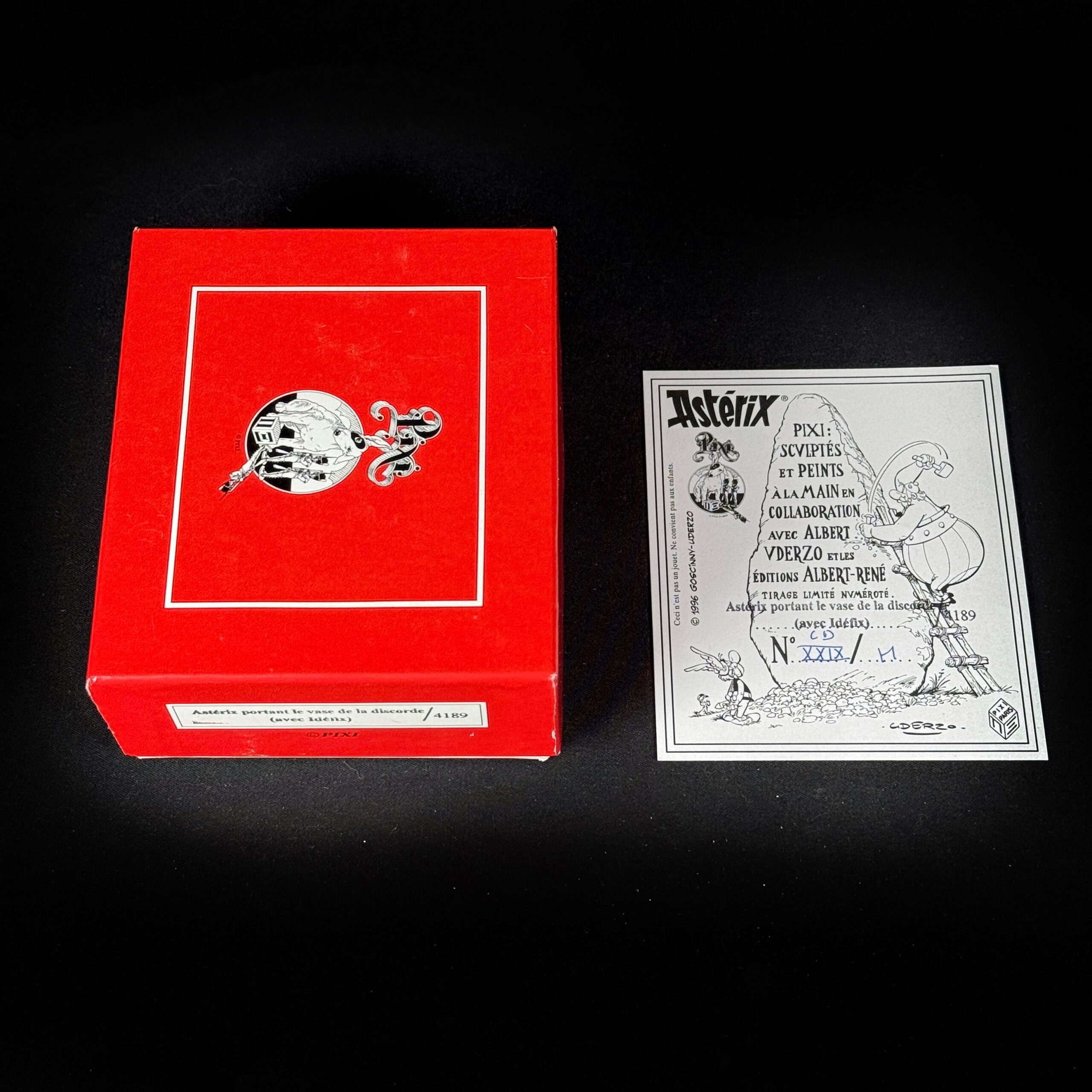 Figurine Astérix pixi discorde