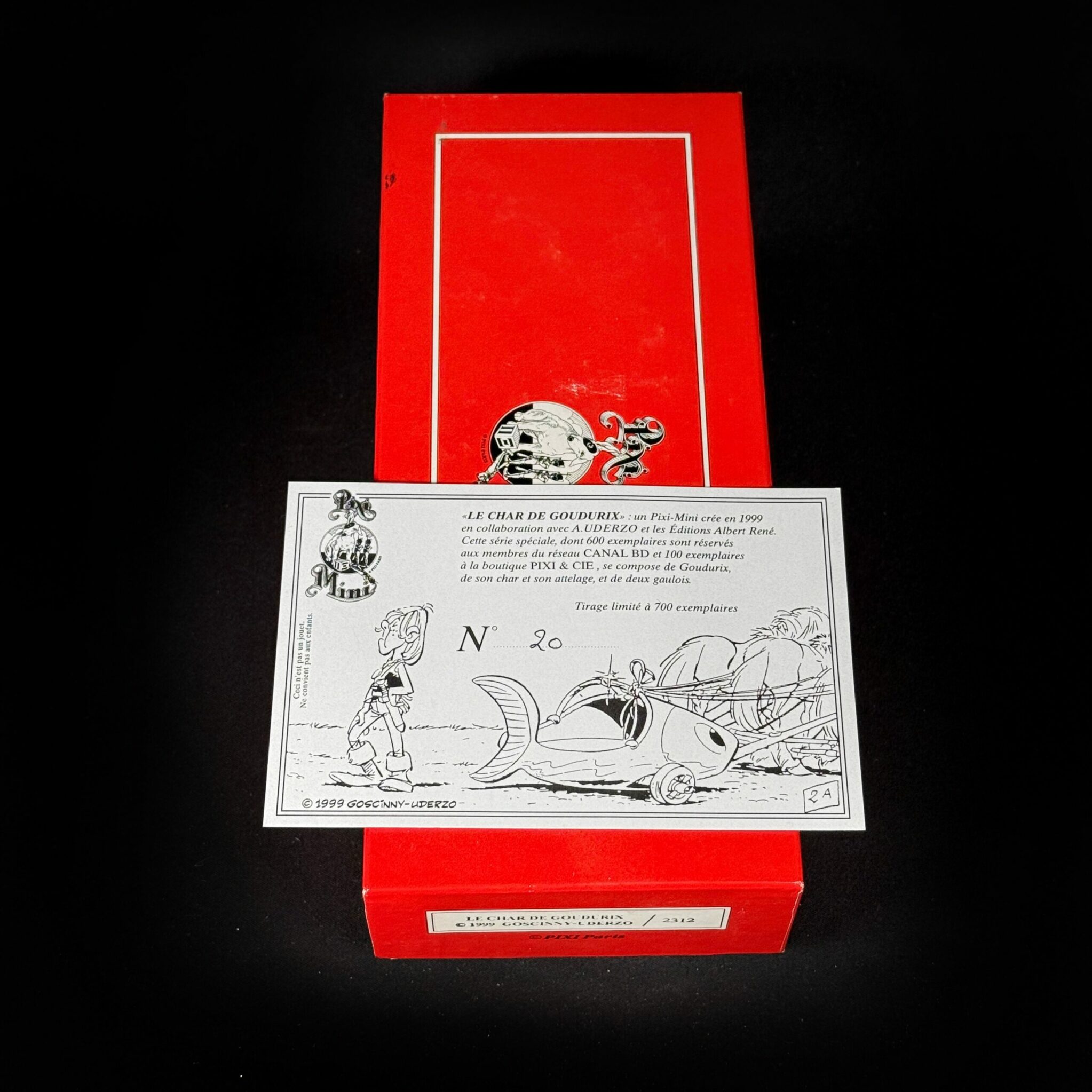 Figurine Goudurix pixi