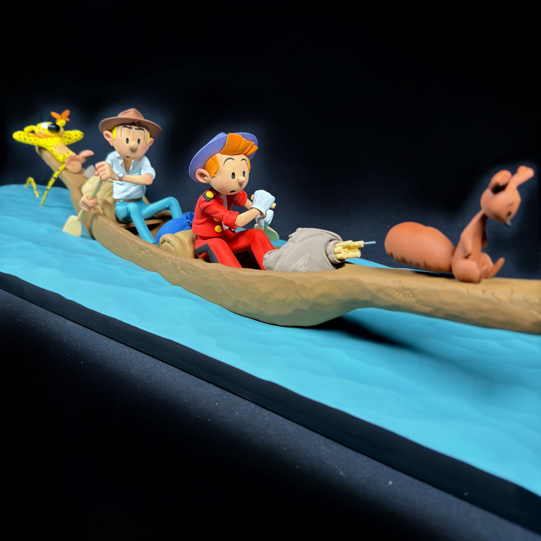 Figurine Spirou Franquin