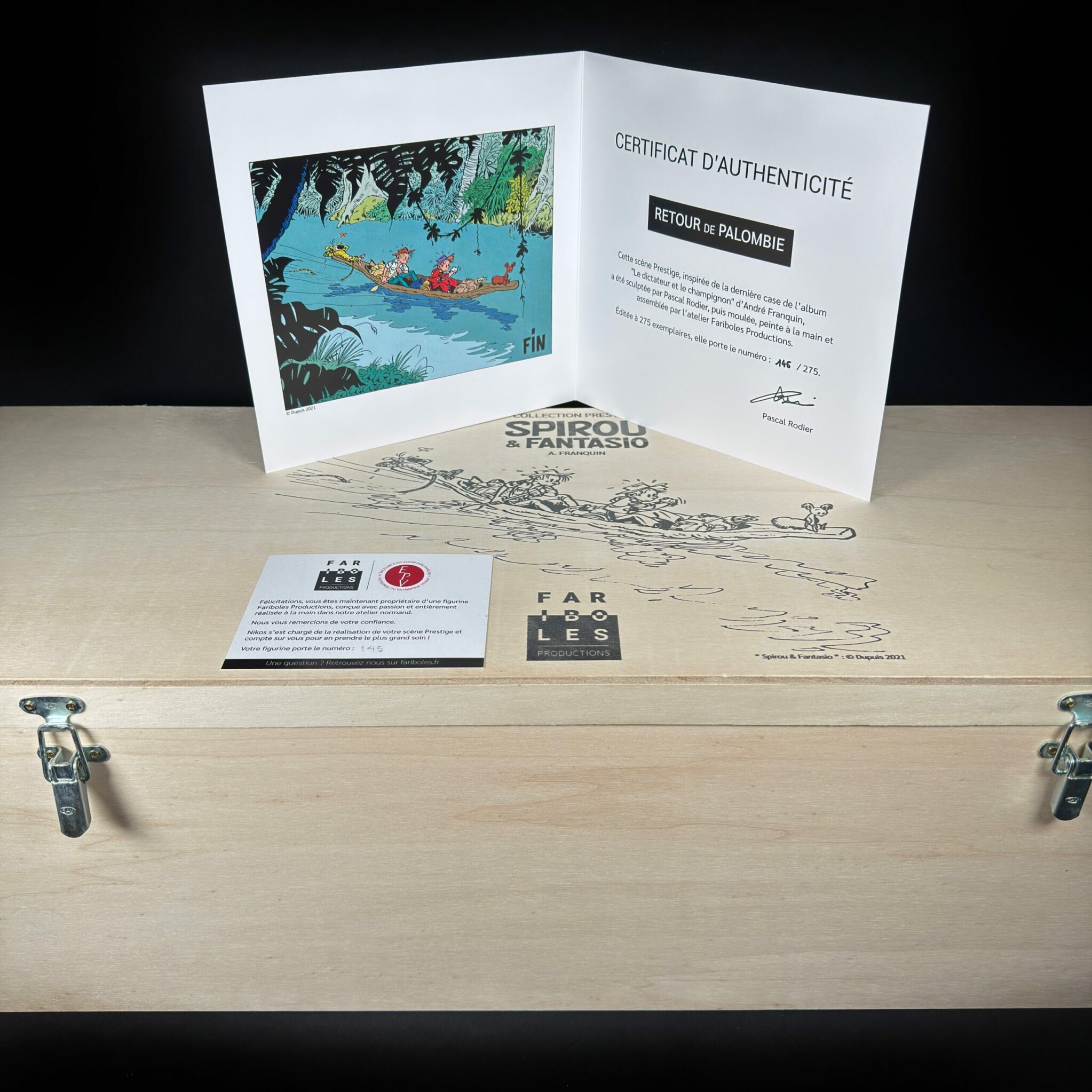 Figurine Spirou Franquin