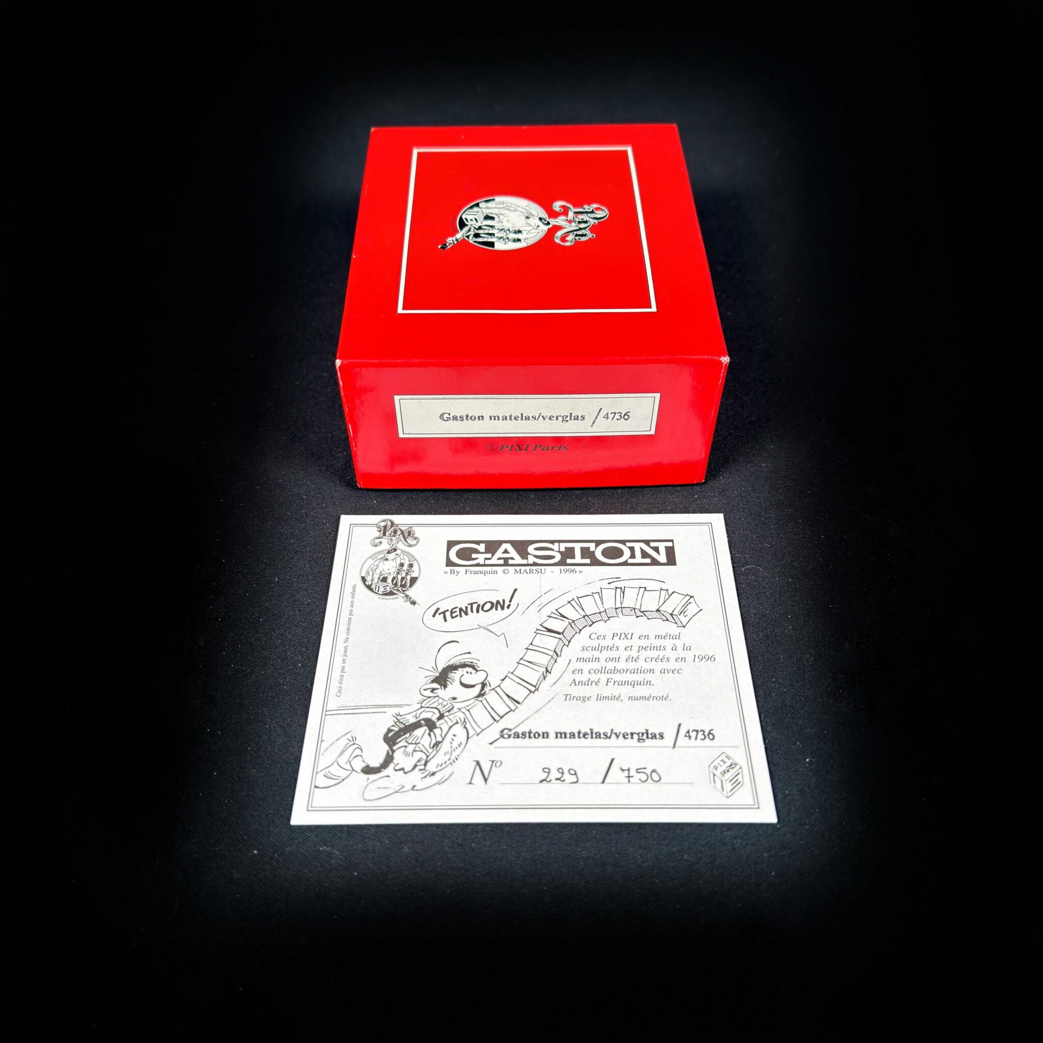 Figurine Gaston Pixi