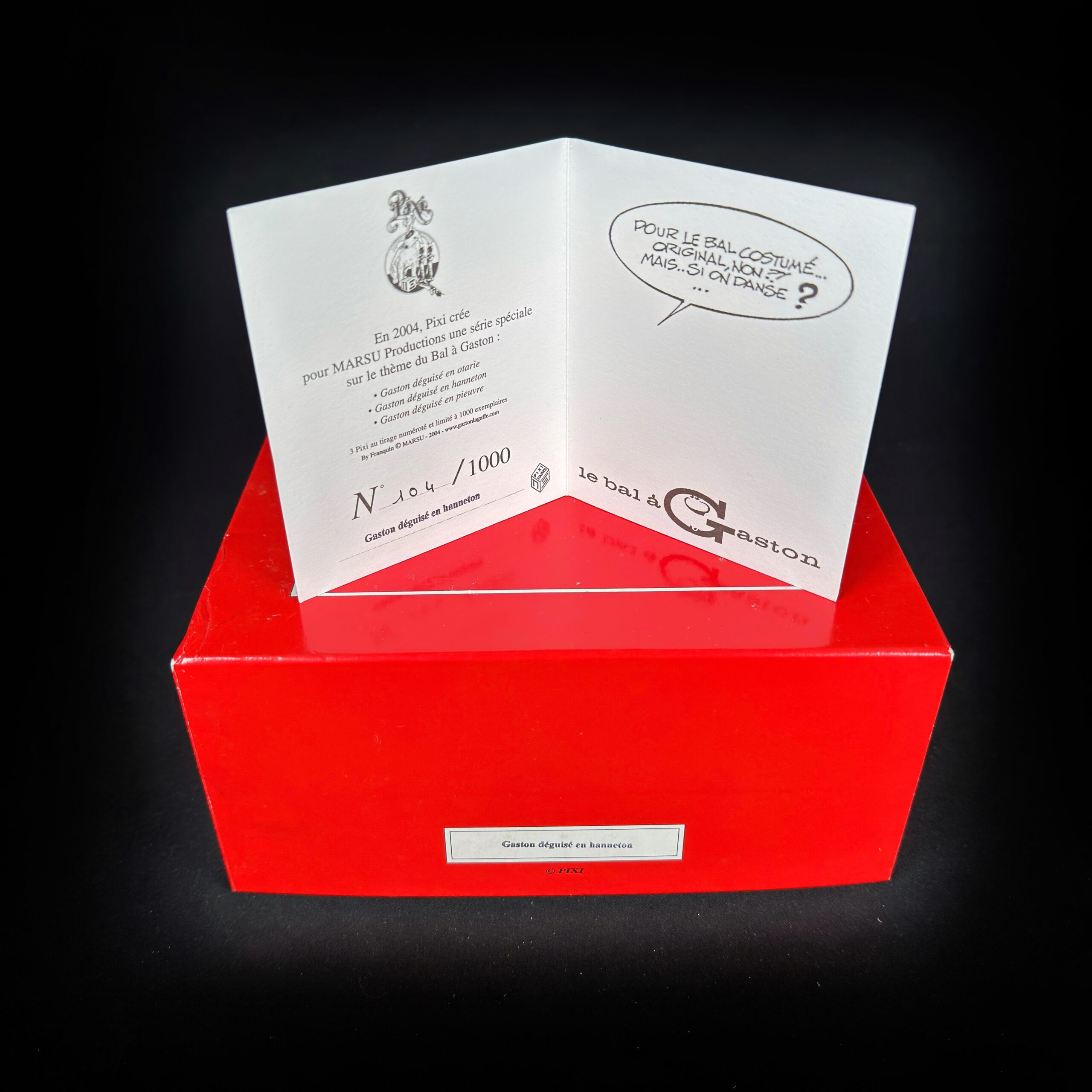 Figurine Gaston Pixi