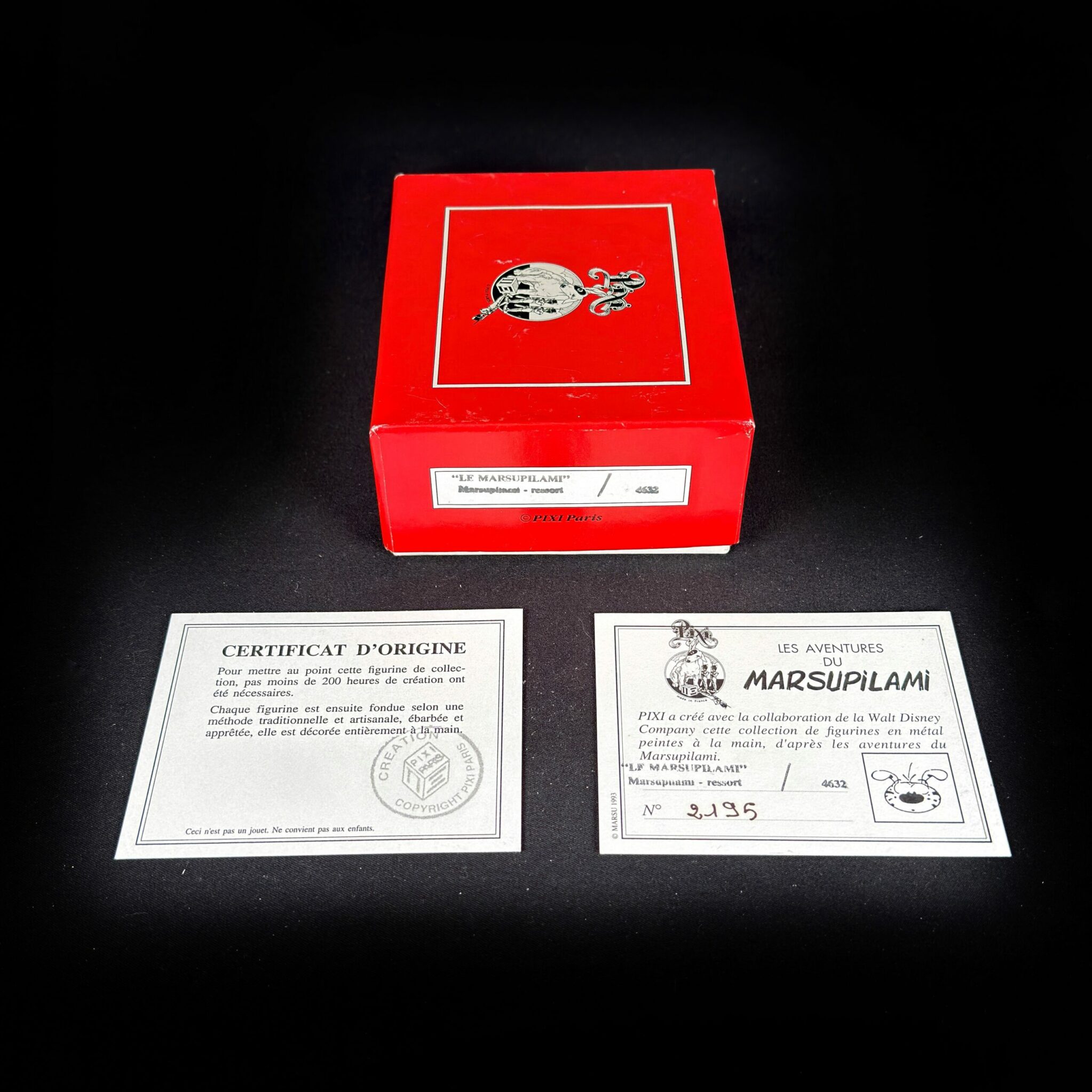 Figurine Marsupilami ressort