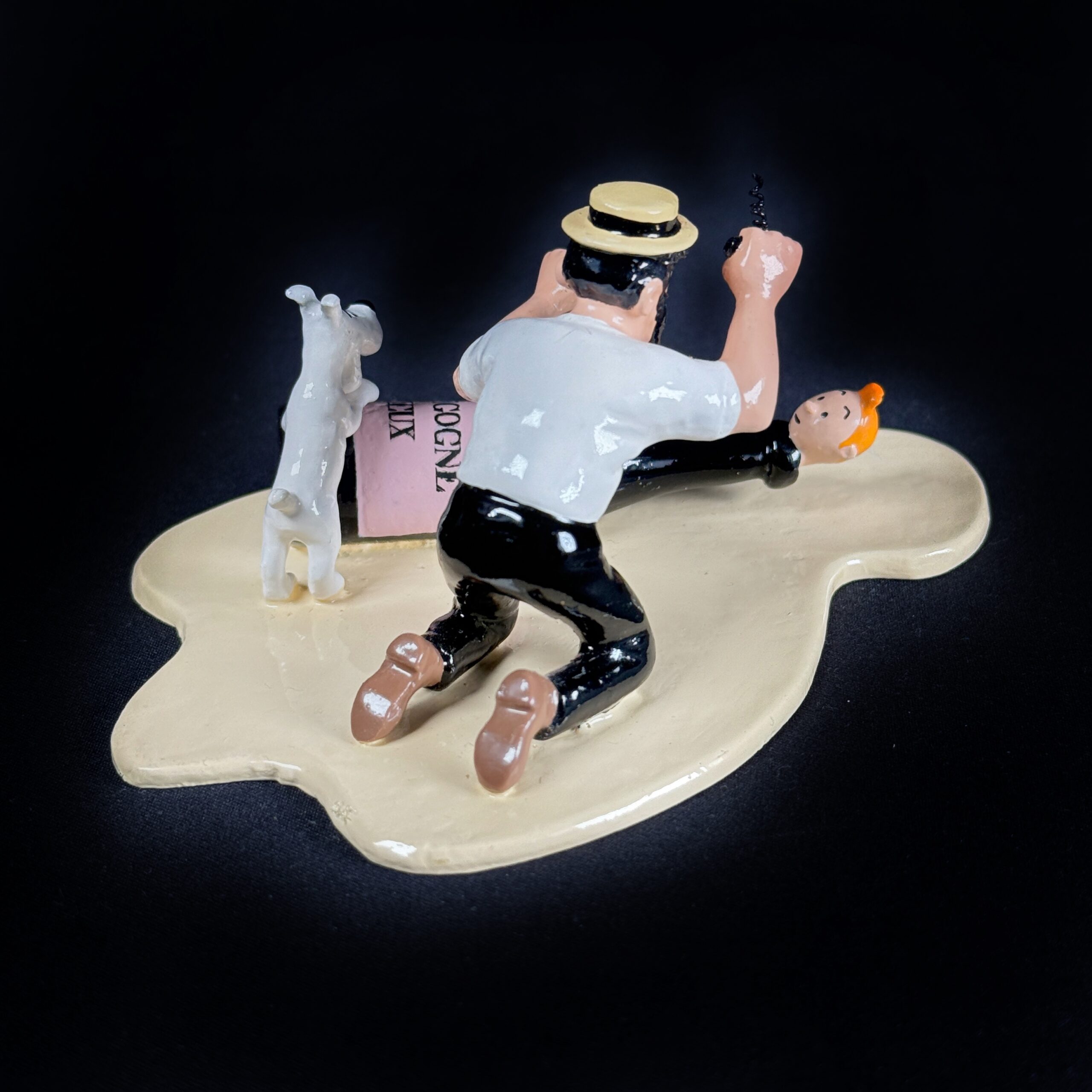 Figurine tintin reves et cauchemars