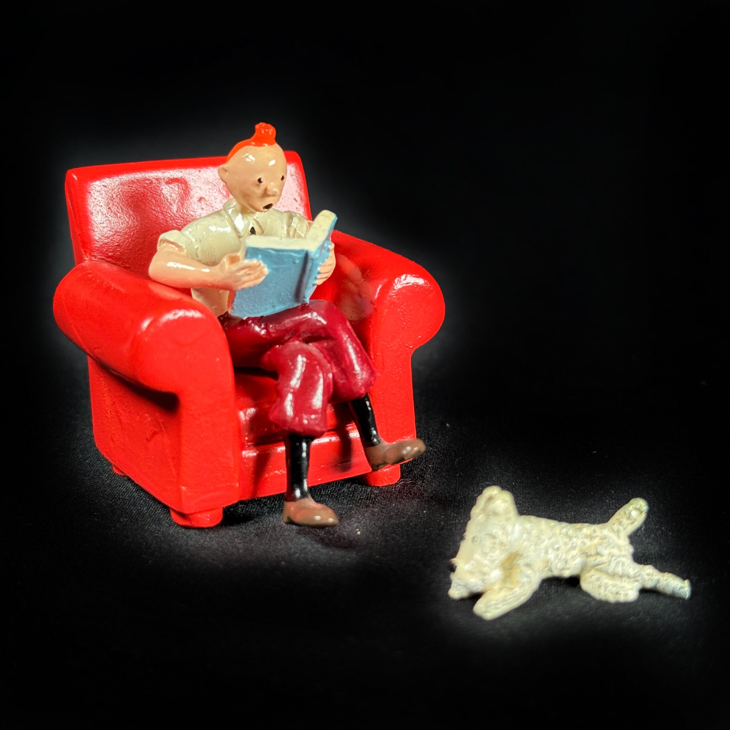 Figurine tintin pixi