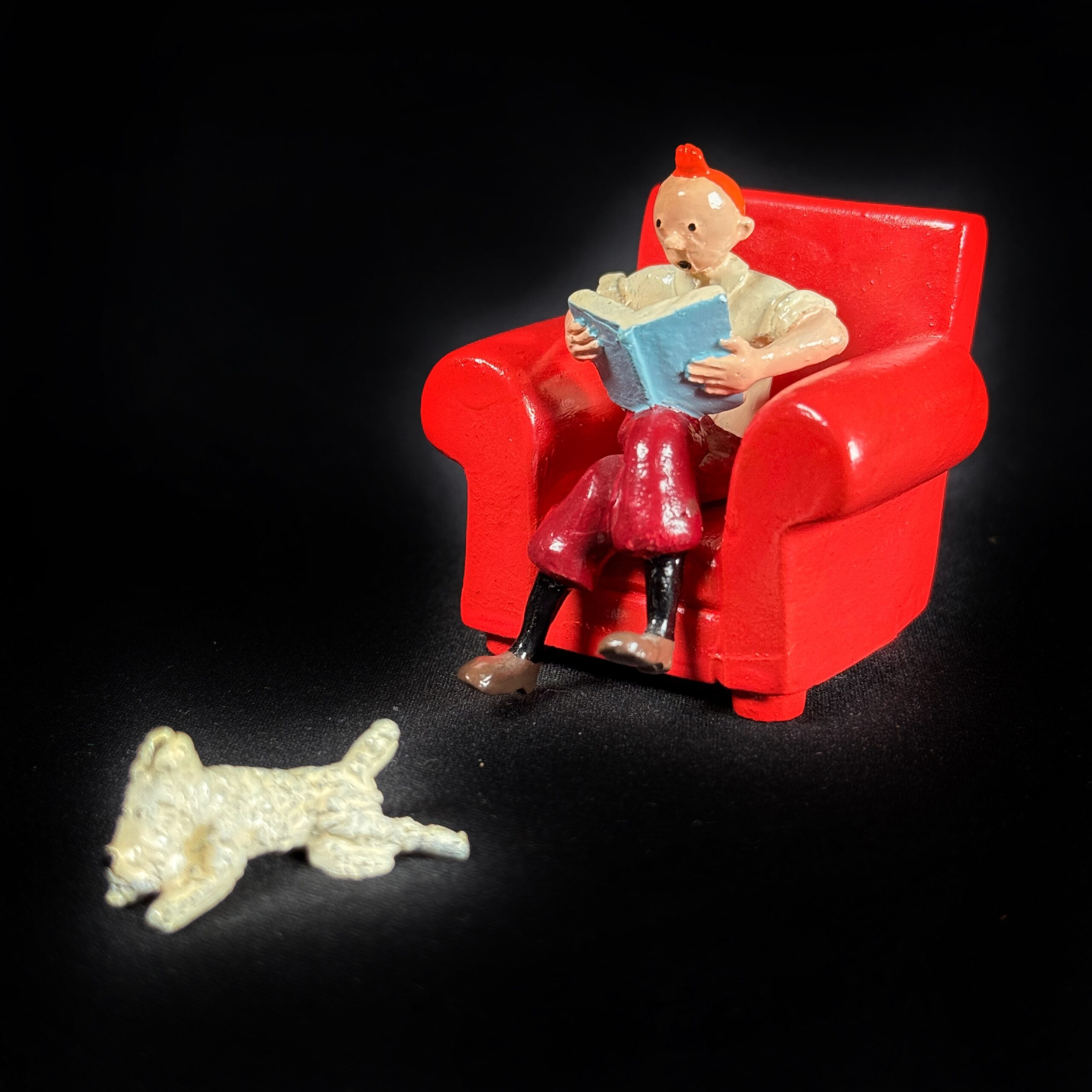 Figurine tintin pixi