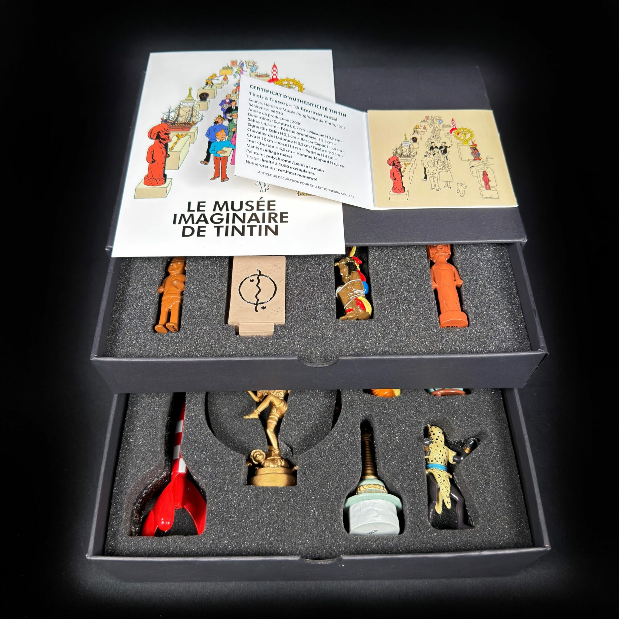Figurine Tintin musée imaginaire