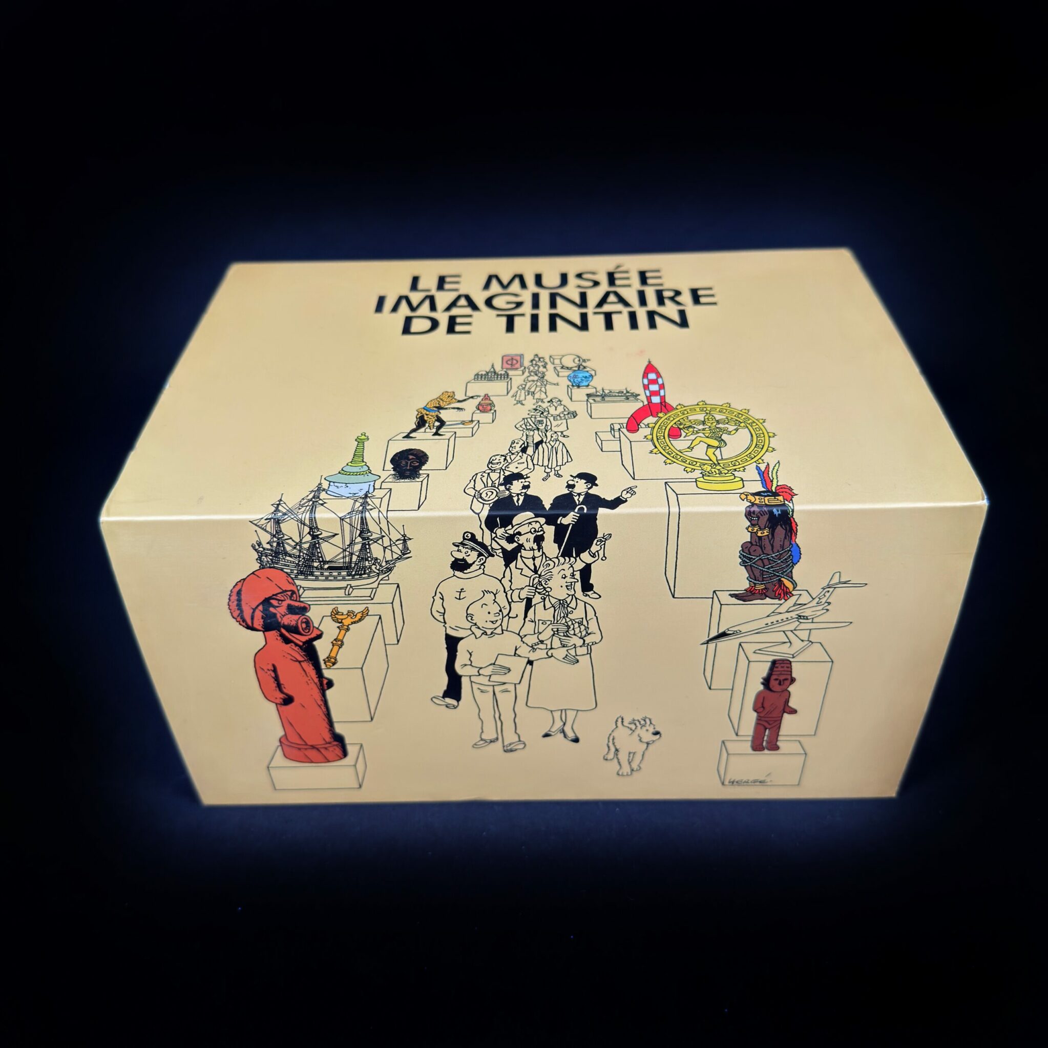 Coffret Musée Imaginaire Moulinsart -Figurines Family Figurine Tintin musée imaginaire