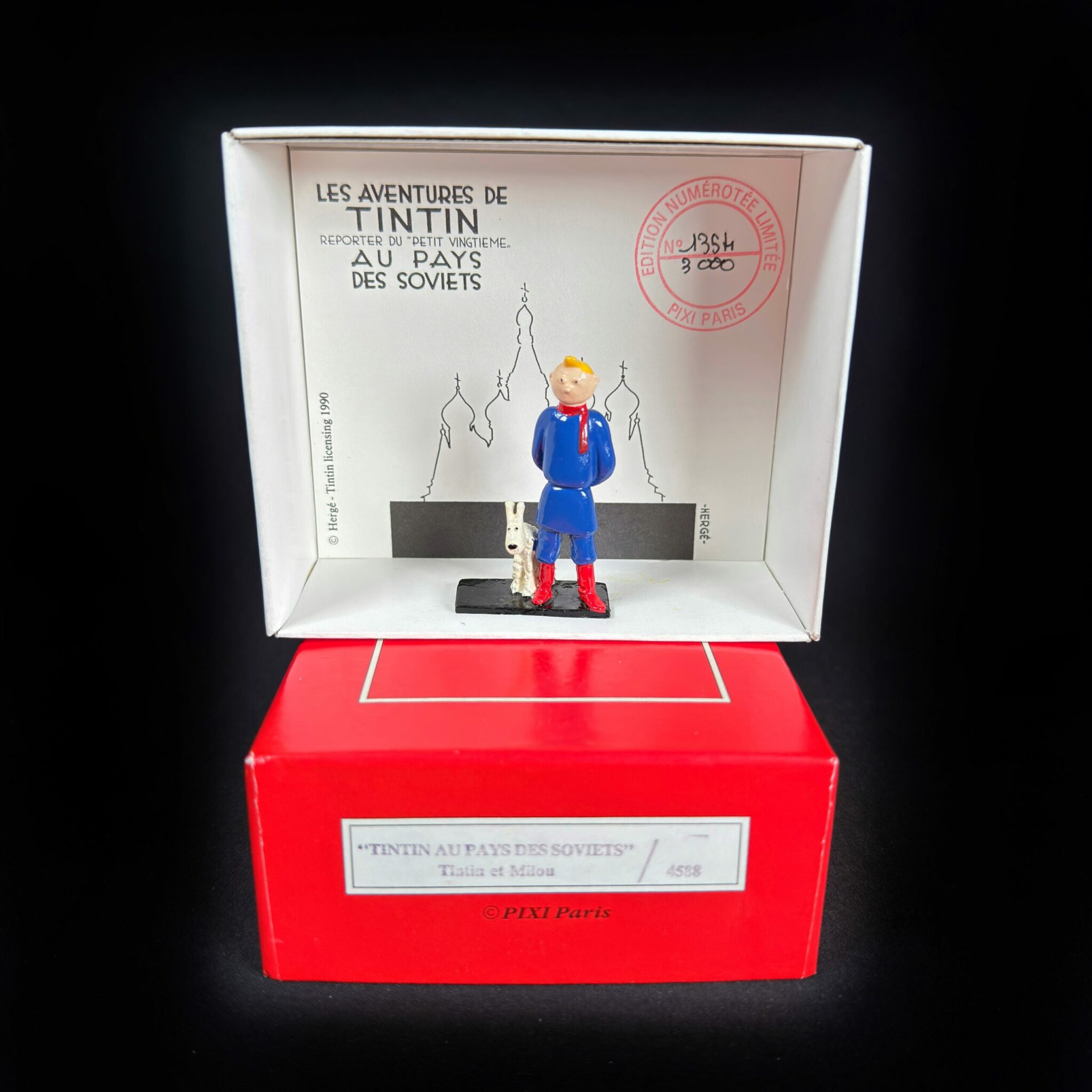 Tintin et Milou au pays des soviets – Figurines Family Figurine tintin pixi