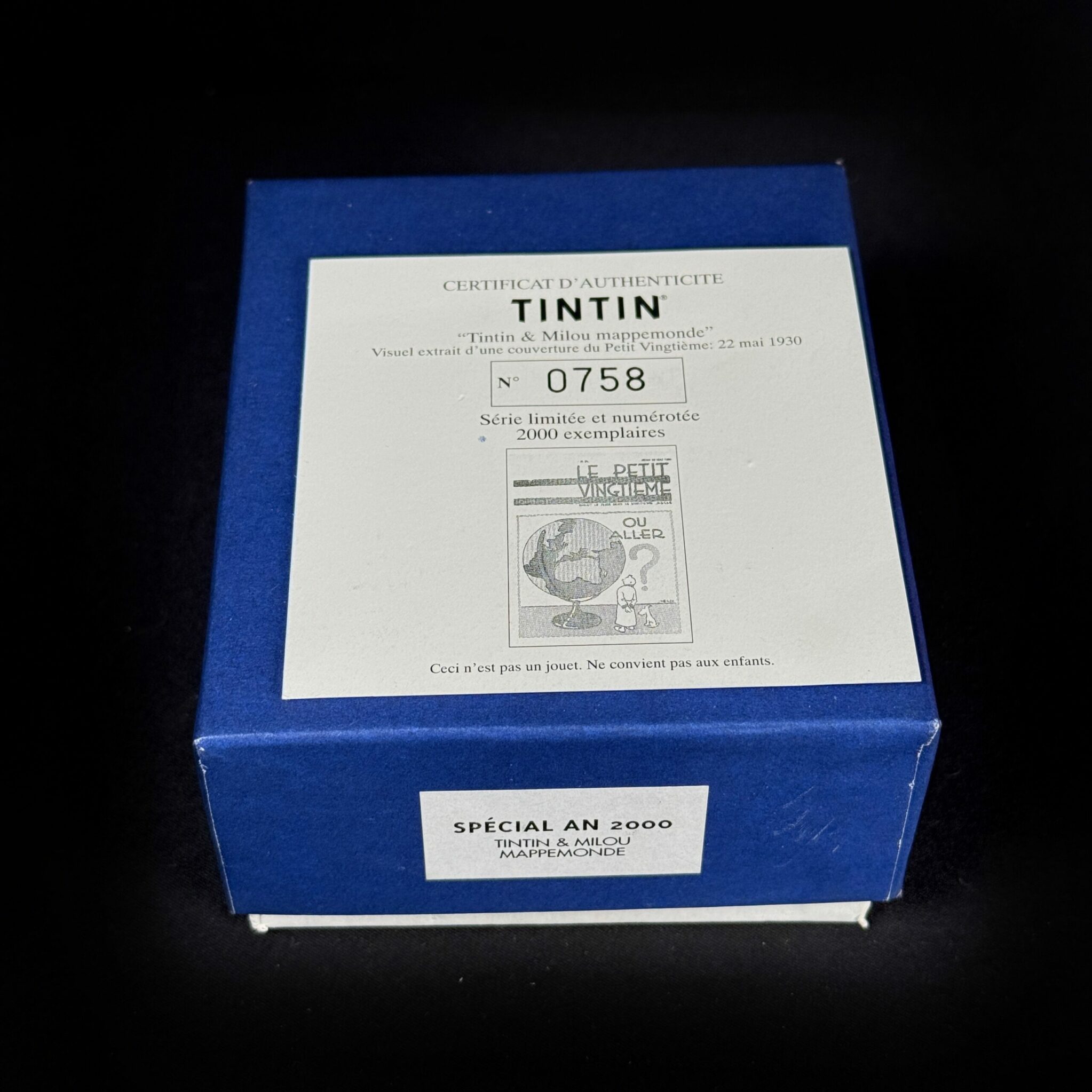 Figurine tintin pixi