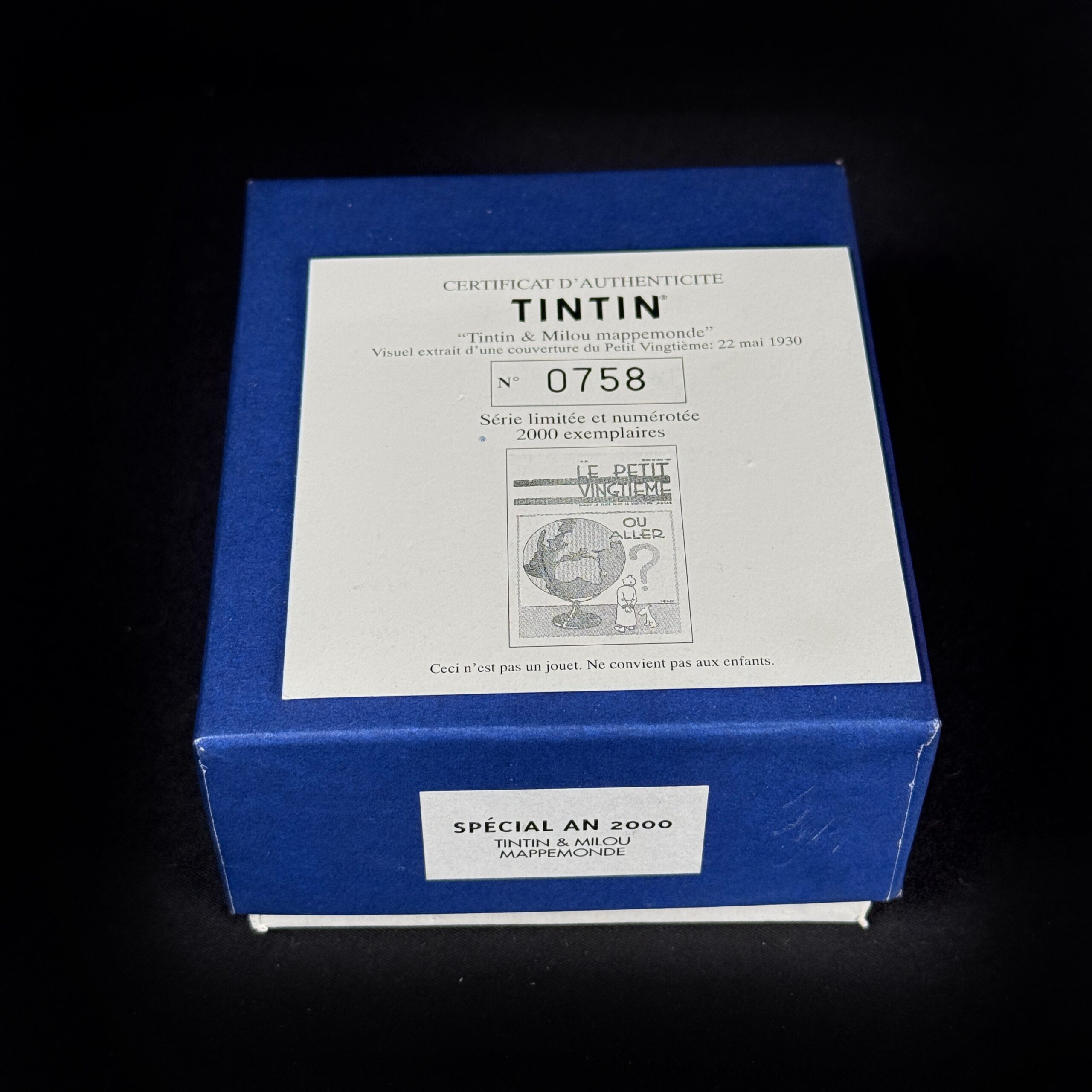 Figurine tintin pixi