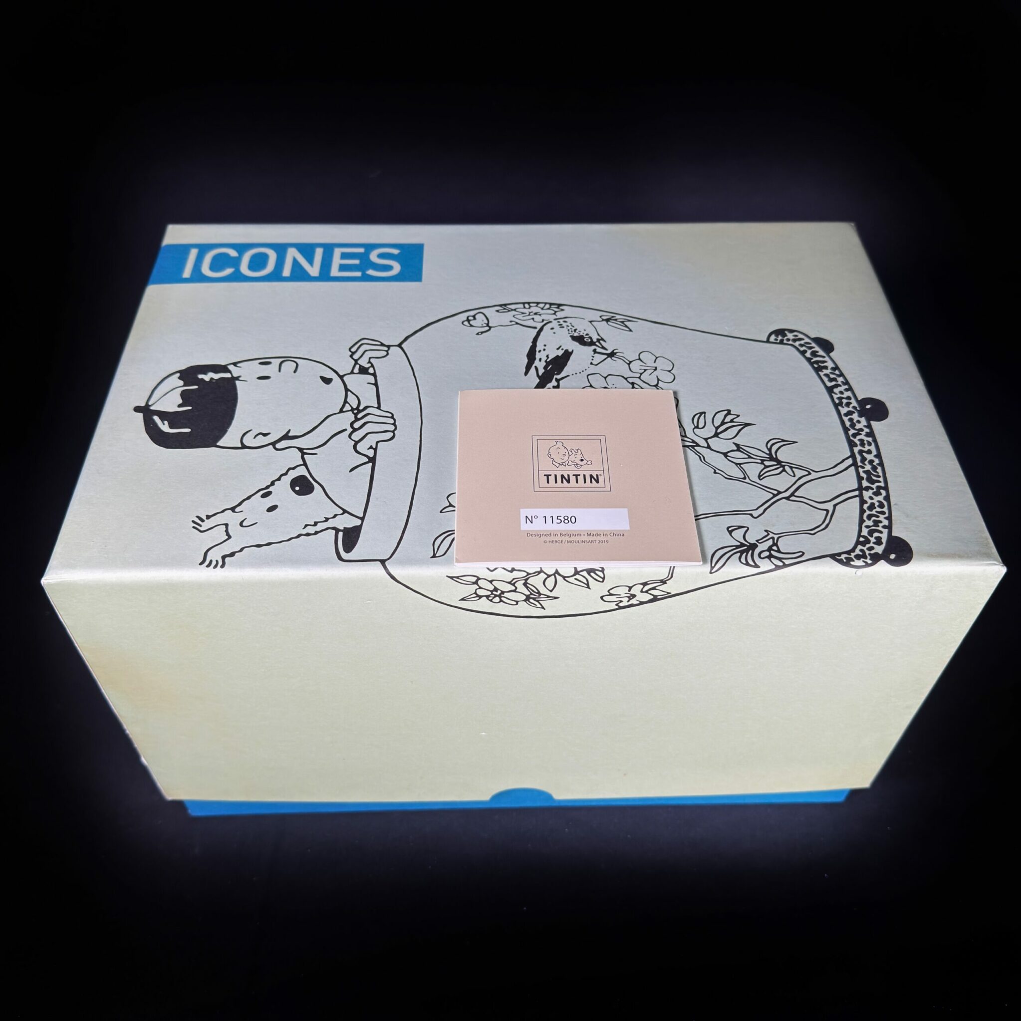 La potiche les îcones Moulinsart – Figurines Family Figurine Tintin Potiche