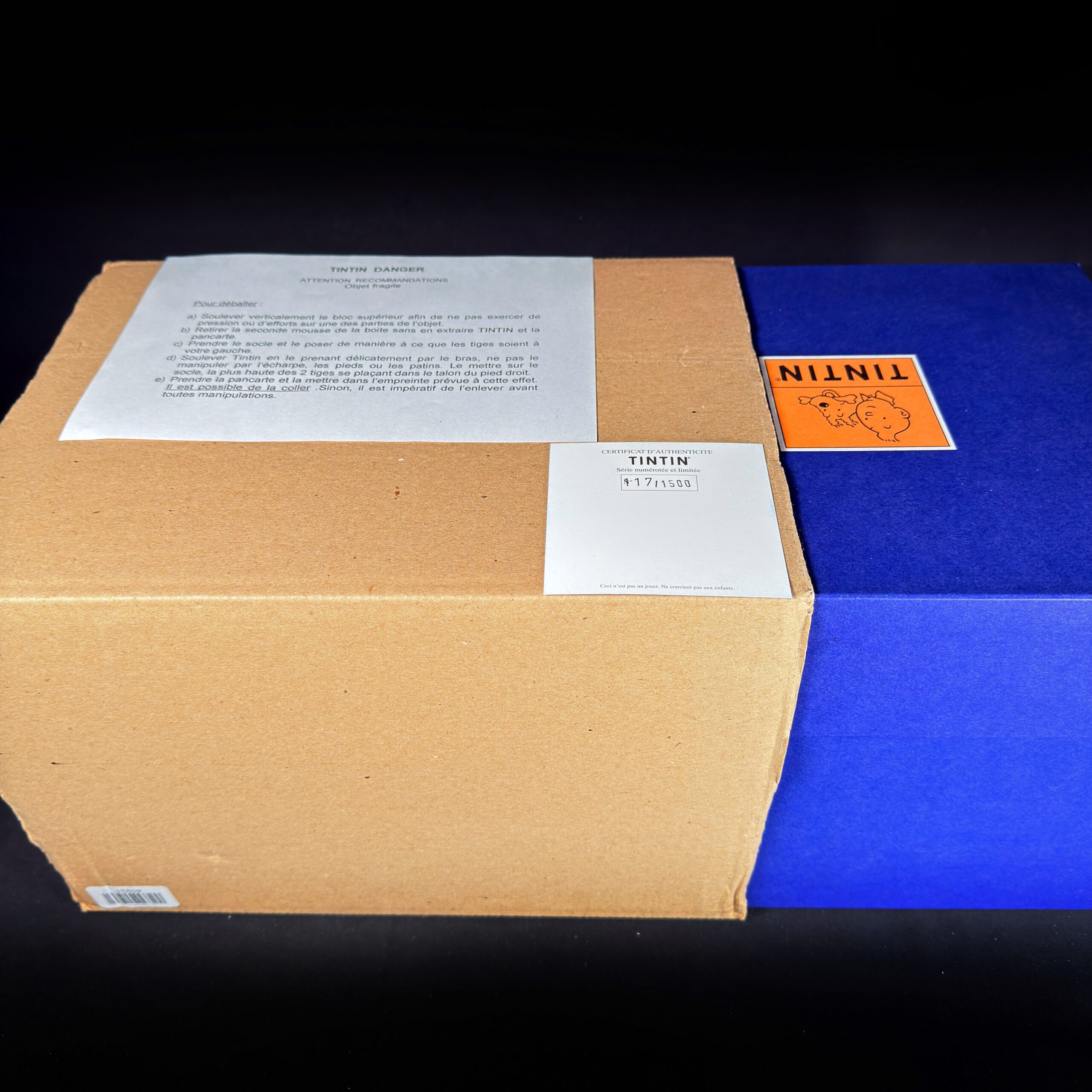 Figurines Tintin Leblon Delienne