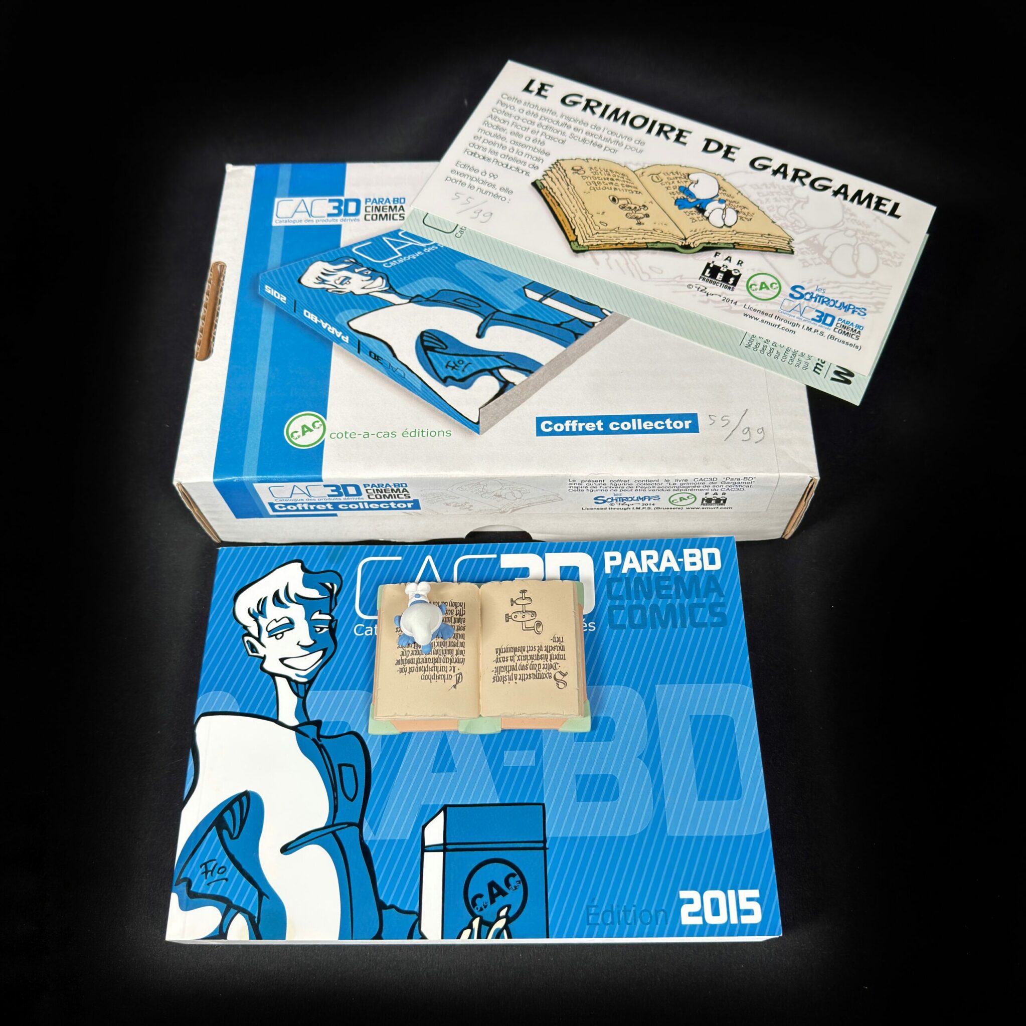 Le grimoire de Gargamel – Figurines Family Figurine grimoire schtroumpfs fariboles