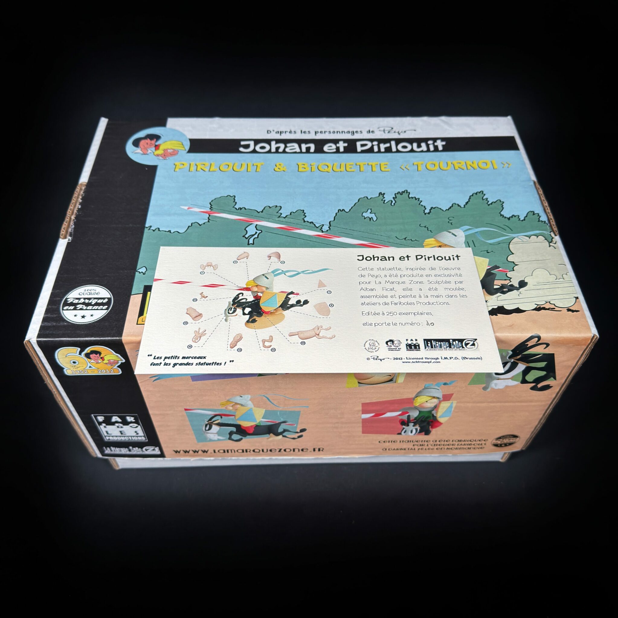 Pirlouit et sa biquette Fariboles – Figurines Family Figurine Schtroumpf Fariboles