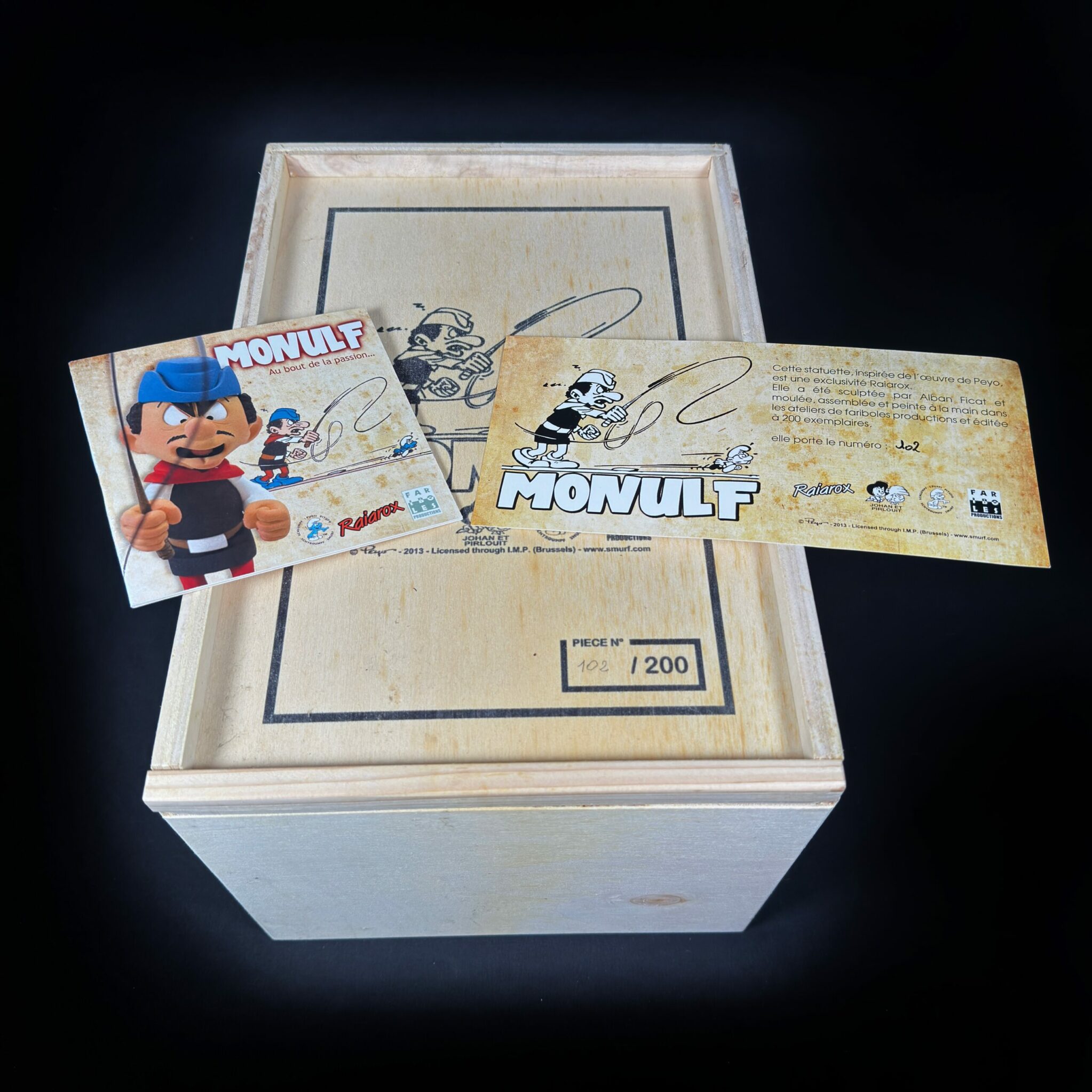 Monulf Fariboles Productions – Figurines Family Figurine Schtroumpf Fariboles