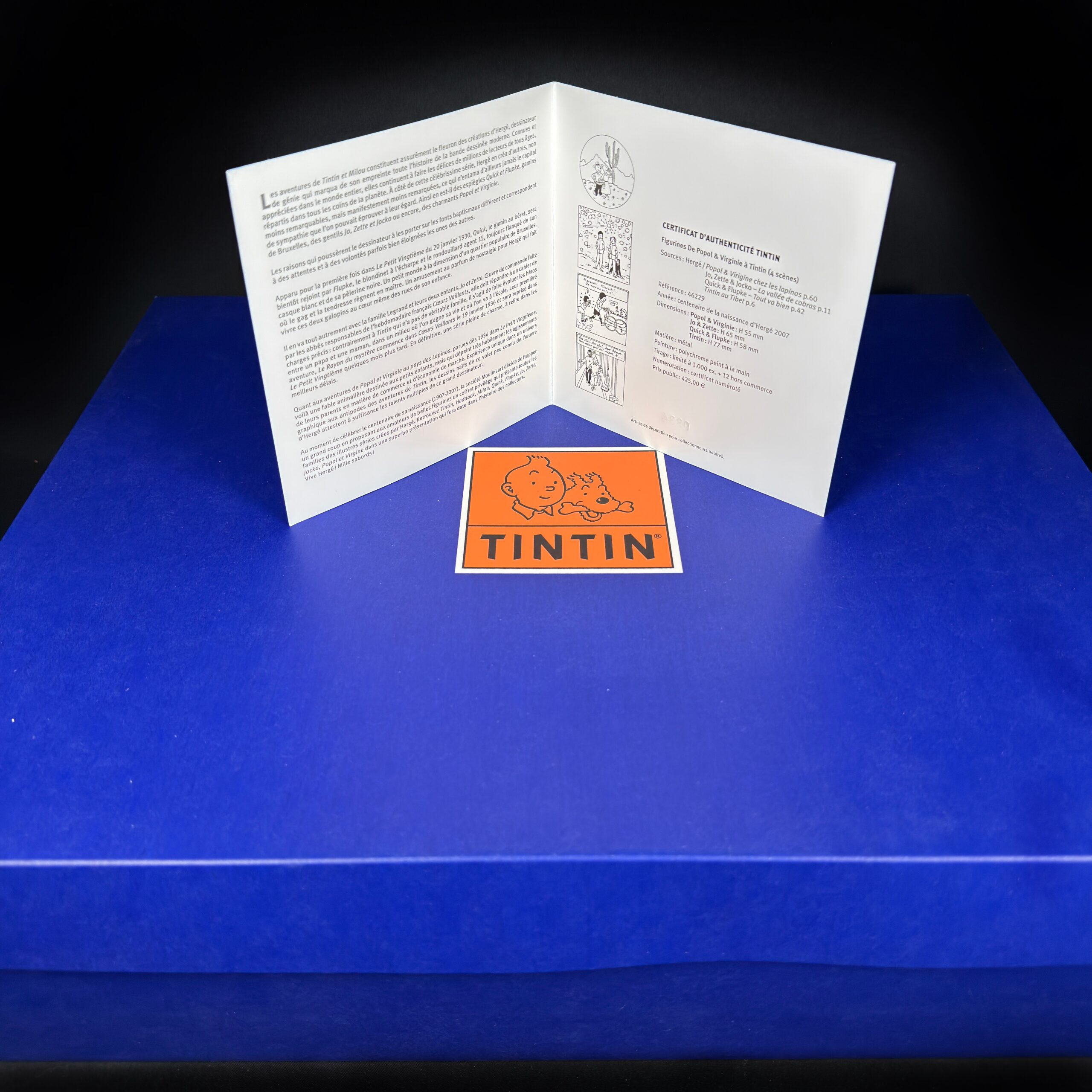 Figurine Tintin Pixi