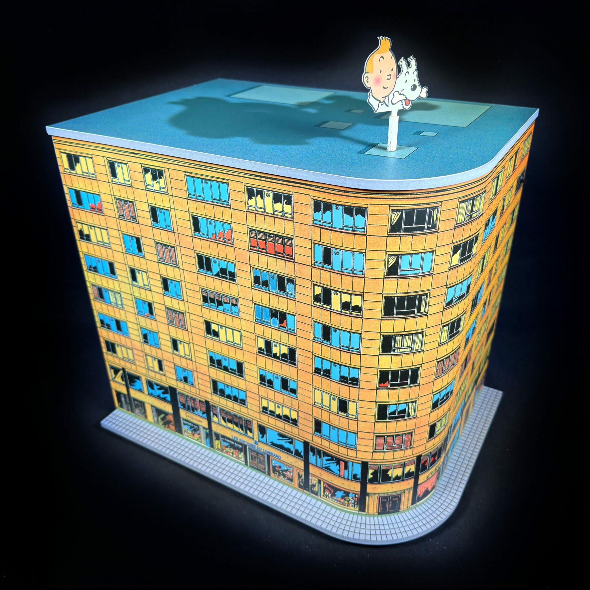 Maquette Lombard Tintin