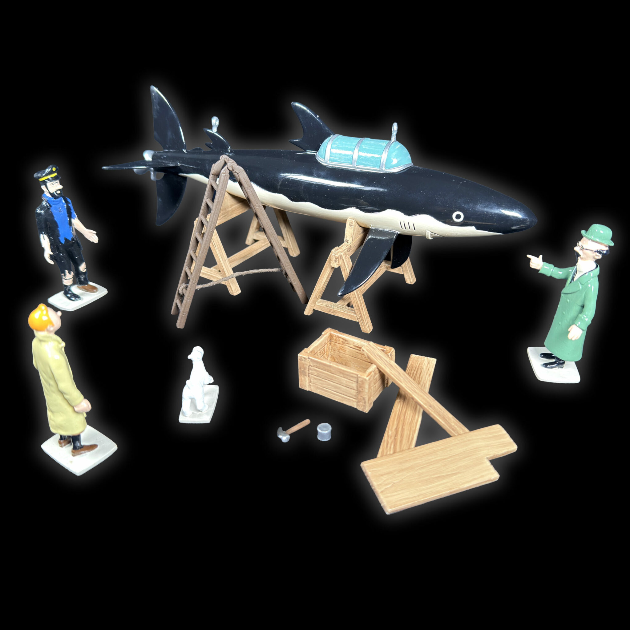 Sous marin pixi Tintin