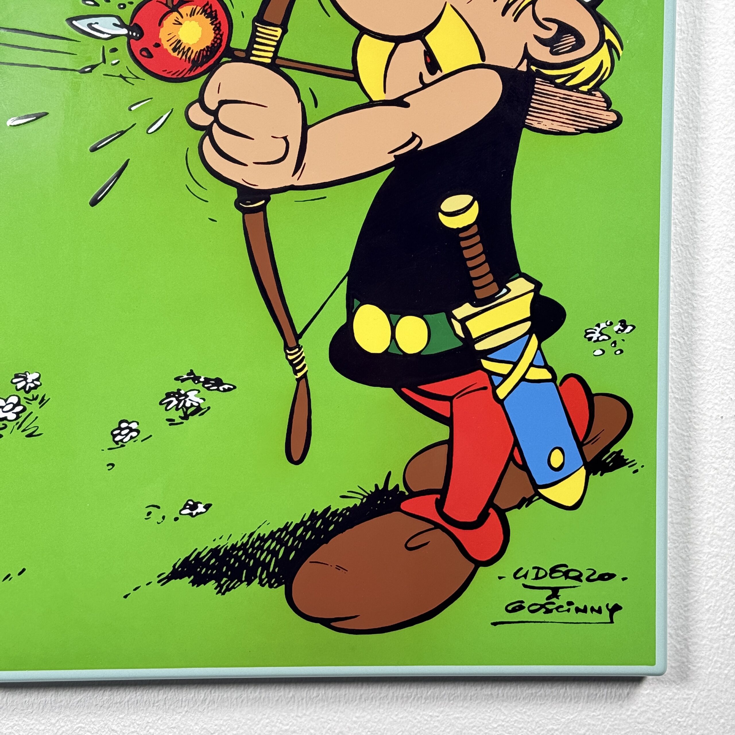 Plaque émaillée Astérix - Figurines Family