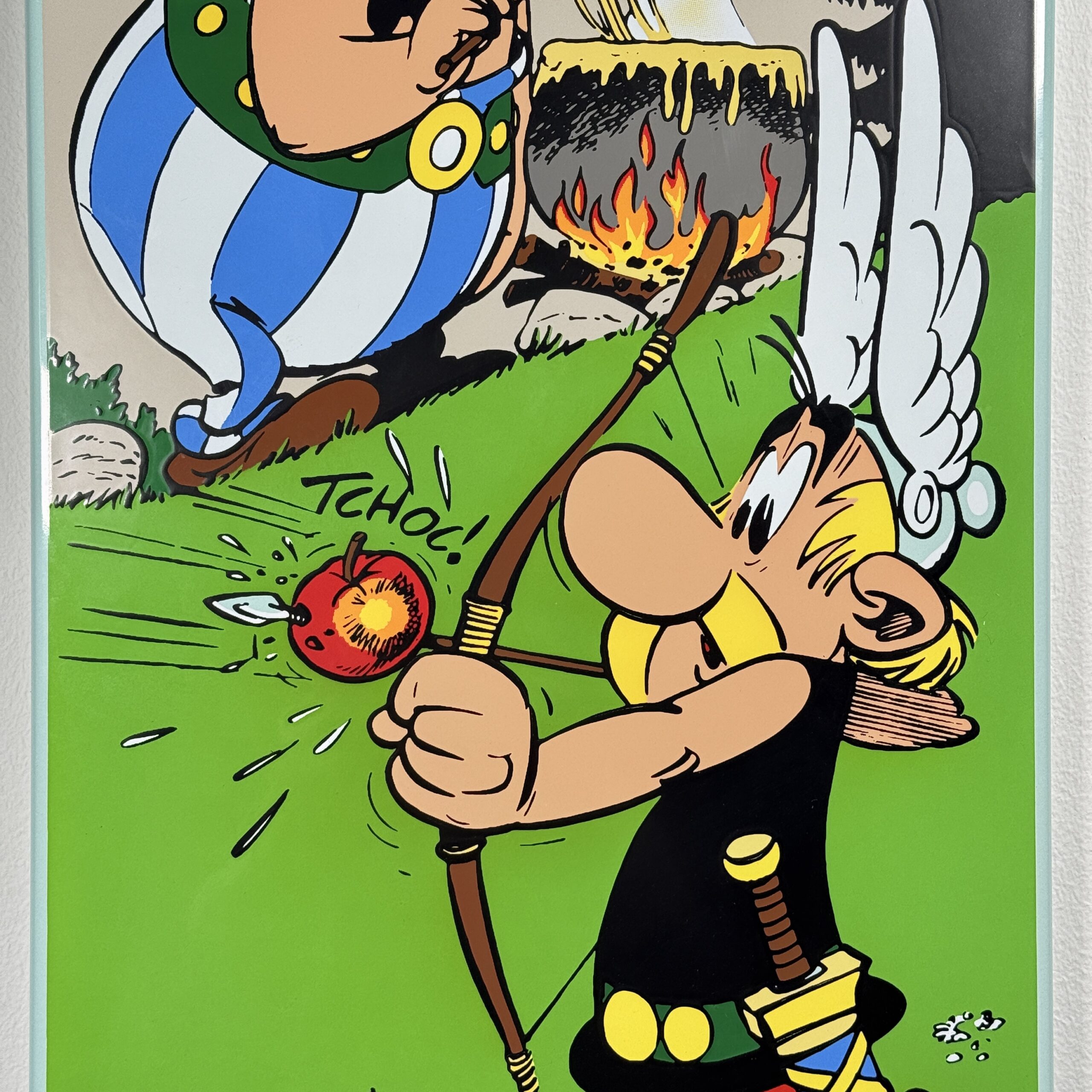 Plaque émaillée Astérix - Figurines Family