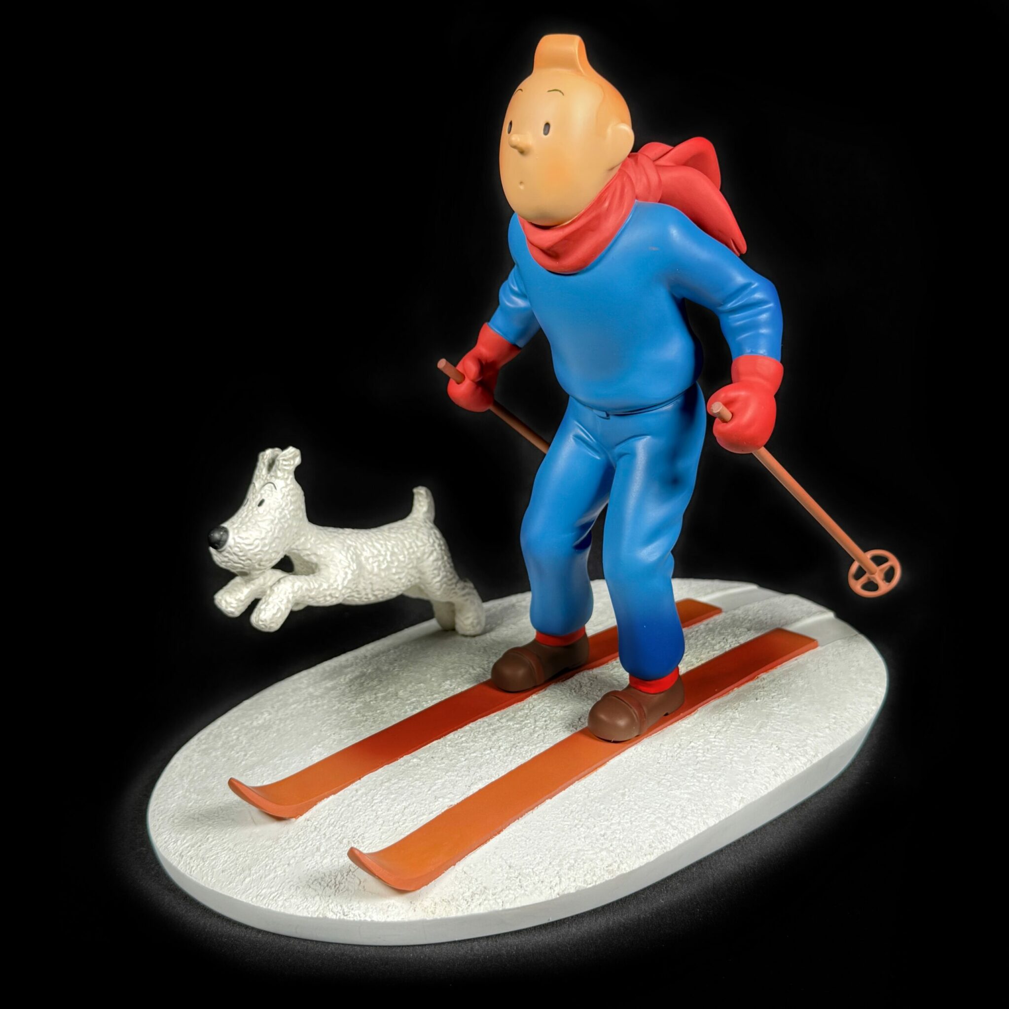 Tintin à ski Leblon Delienne - Figurines Family